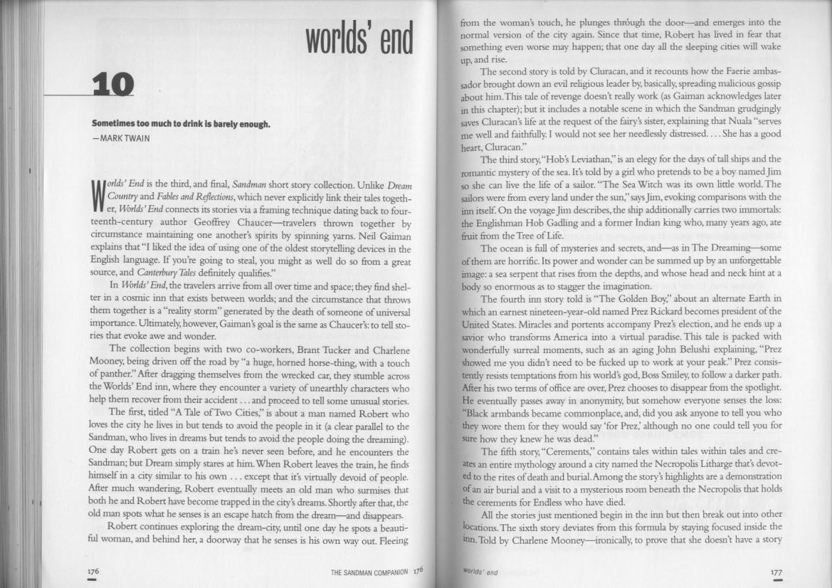 Read online The Sandman Companion comic -  Issue # TPB - 103