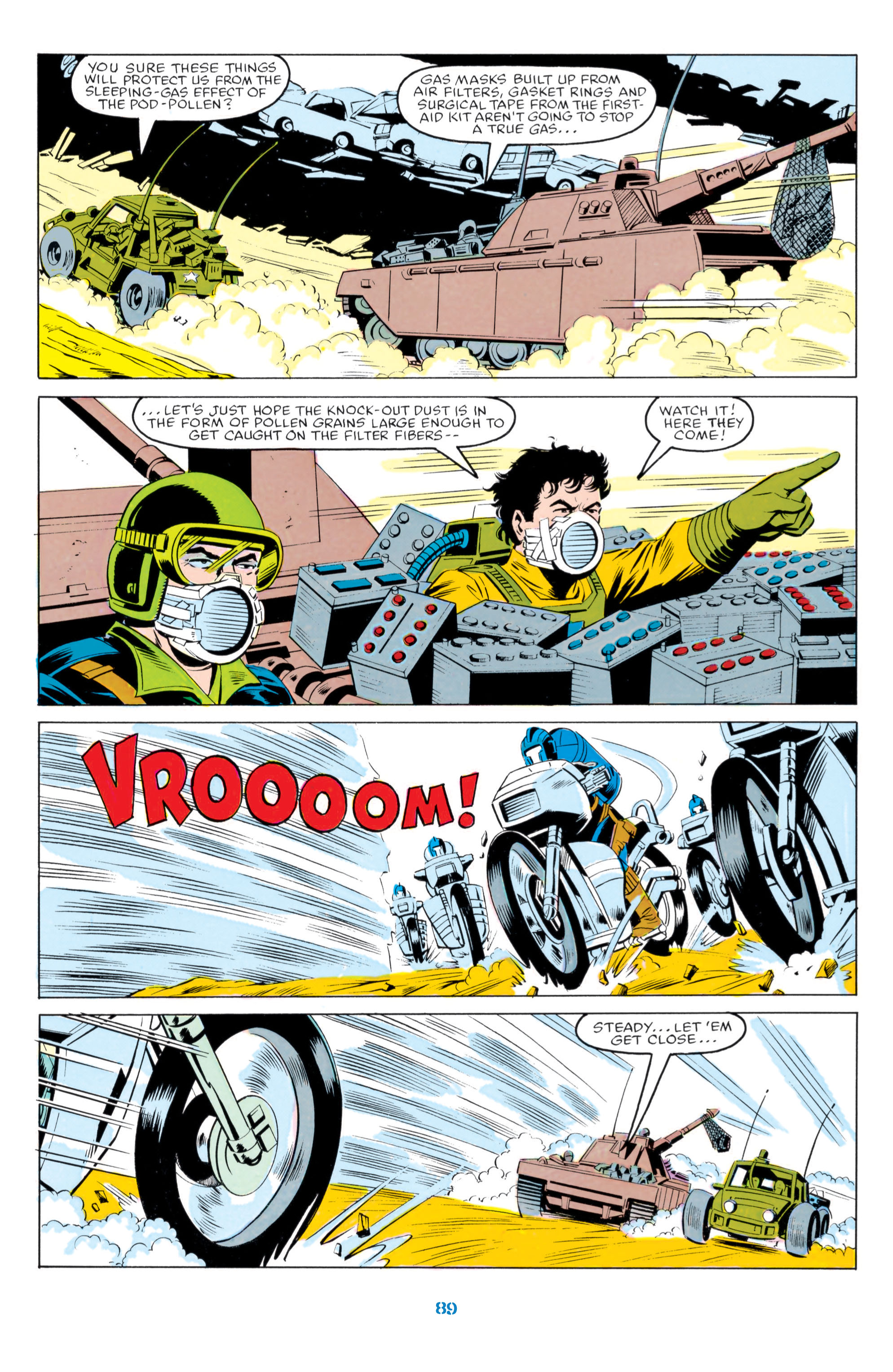Read online Classic G.I. Joe comic -  Issue # TPB 5 (Part 1) - 90