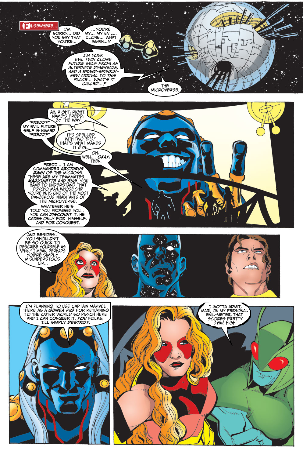 Captain Marvel (1999) Issue #16 #17 - English 4