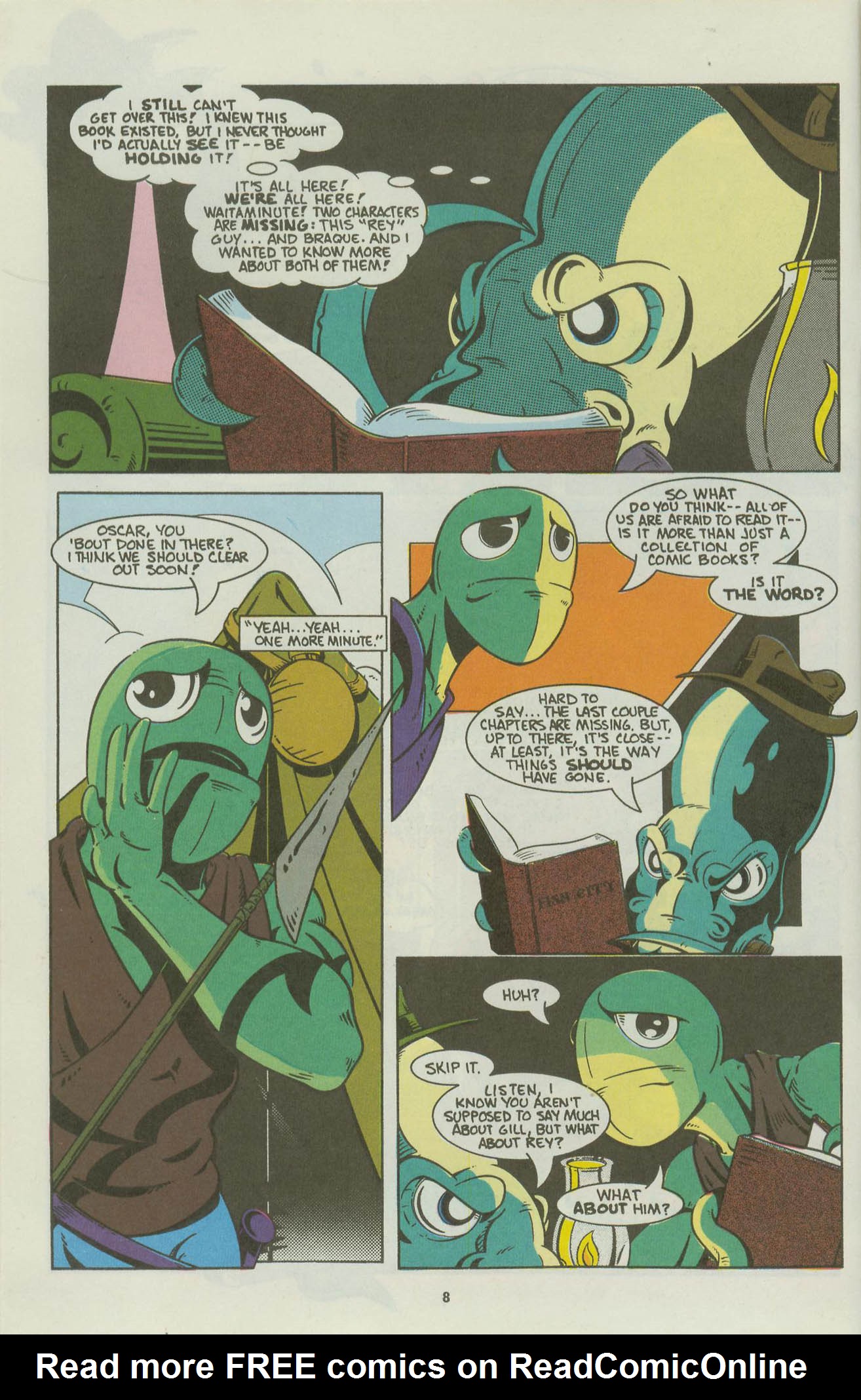 Read online The Fish Police comic -  Issue #16 - 10