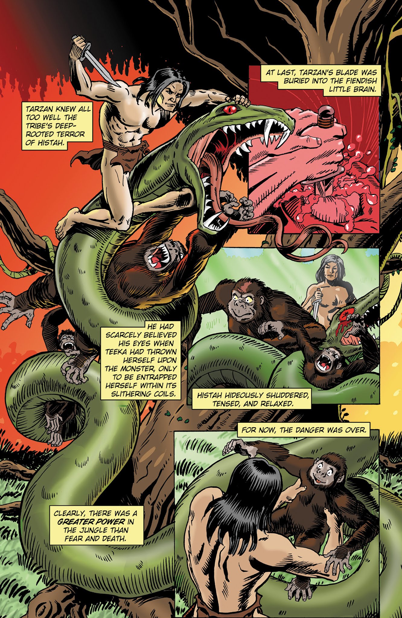 Read online Edgar Rice Burroughs' Jungle Tales of Tarzan comic -  Issue # TPB (Part 1) - 52