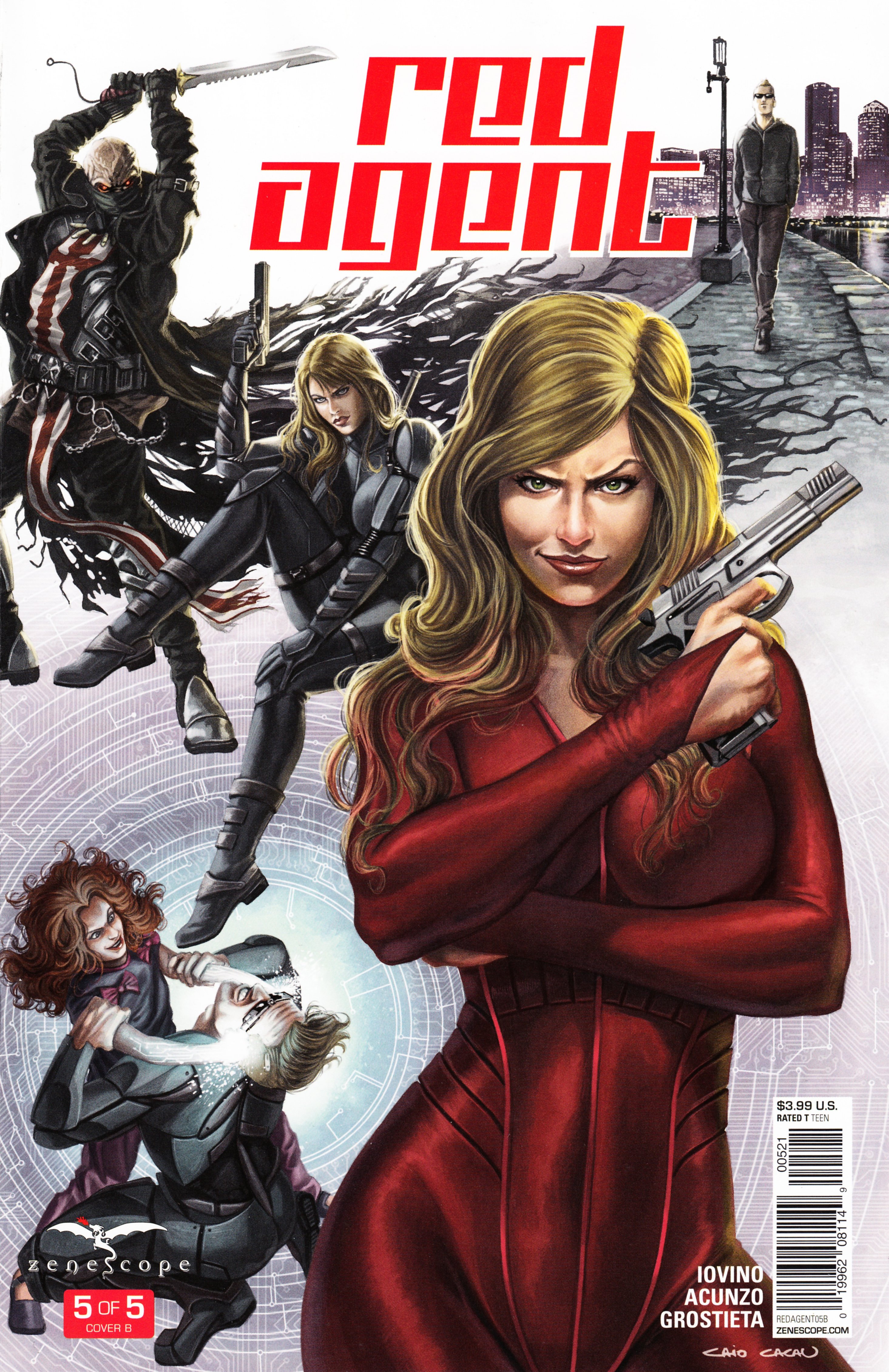 Read online Red Agent comic -  Issue #5 - 2