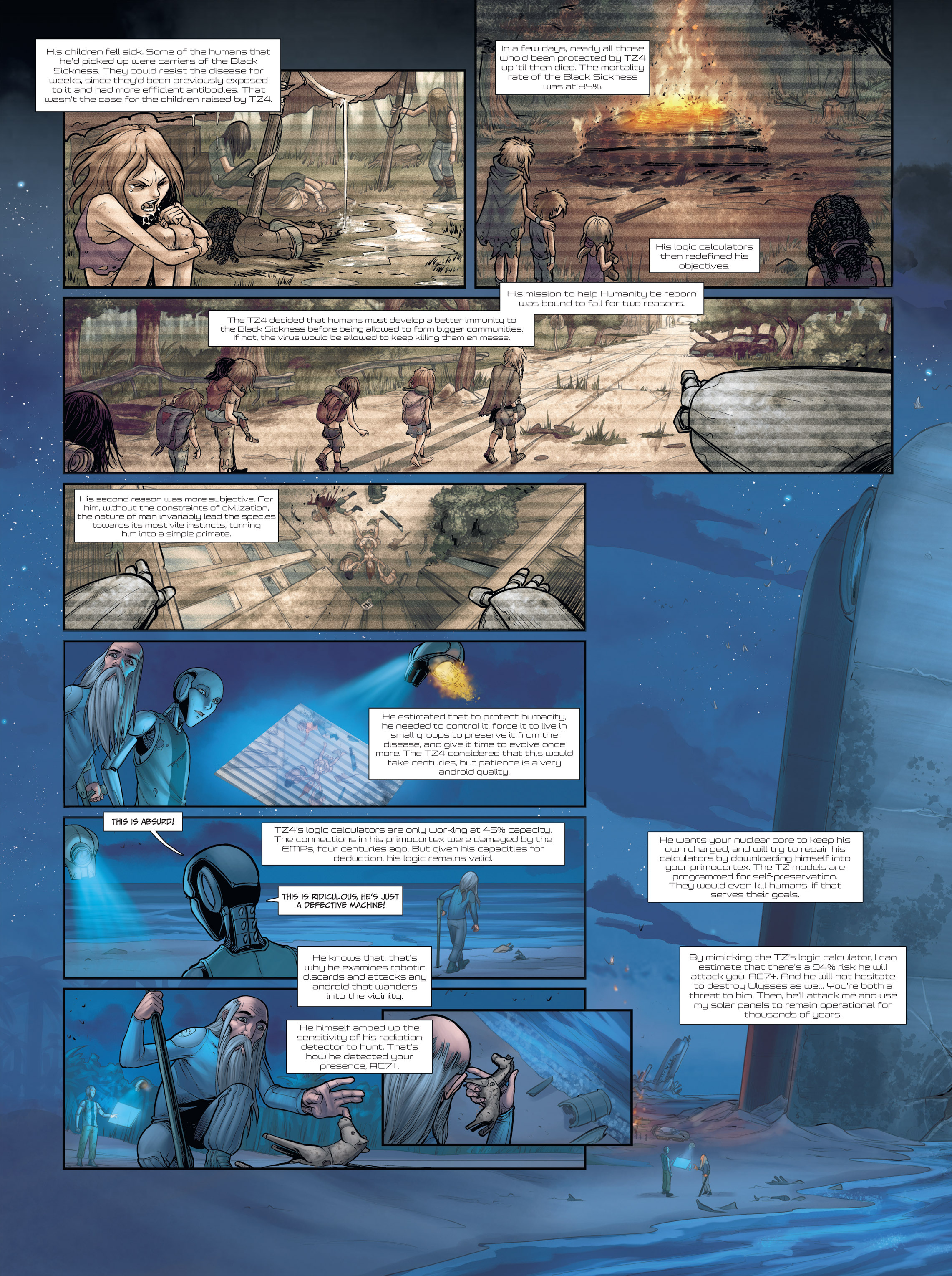 Read online Androïds comic -  Issue #2 - 37