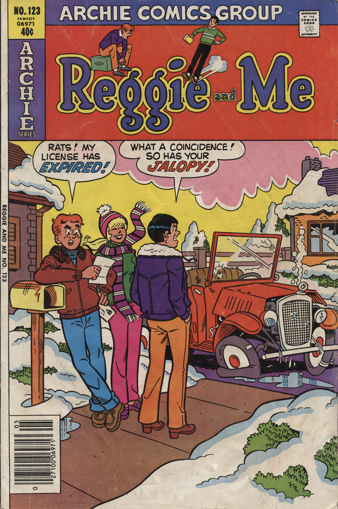 Read online Reggie and Me (1966) comic -  Issue #123 - 1