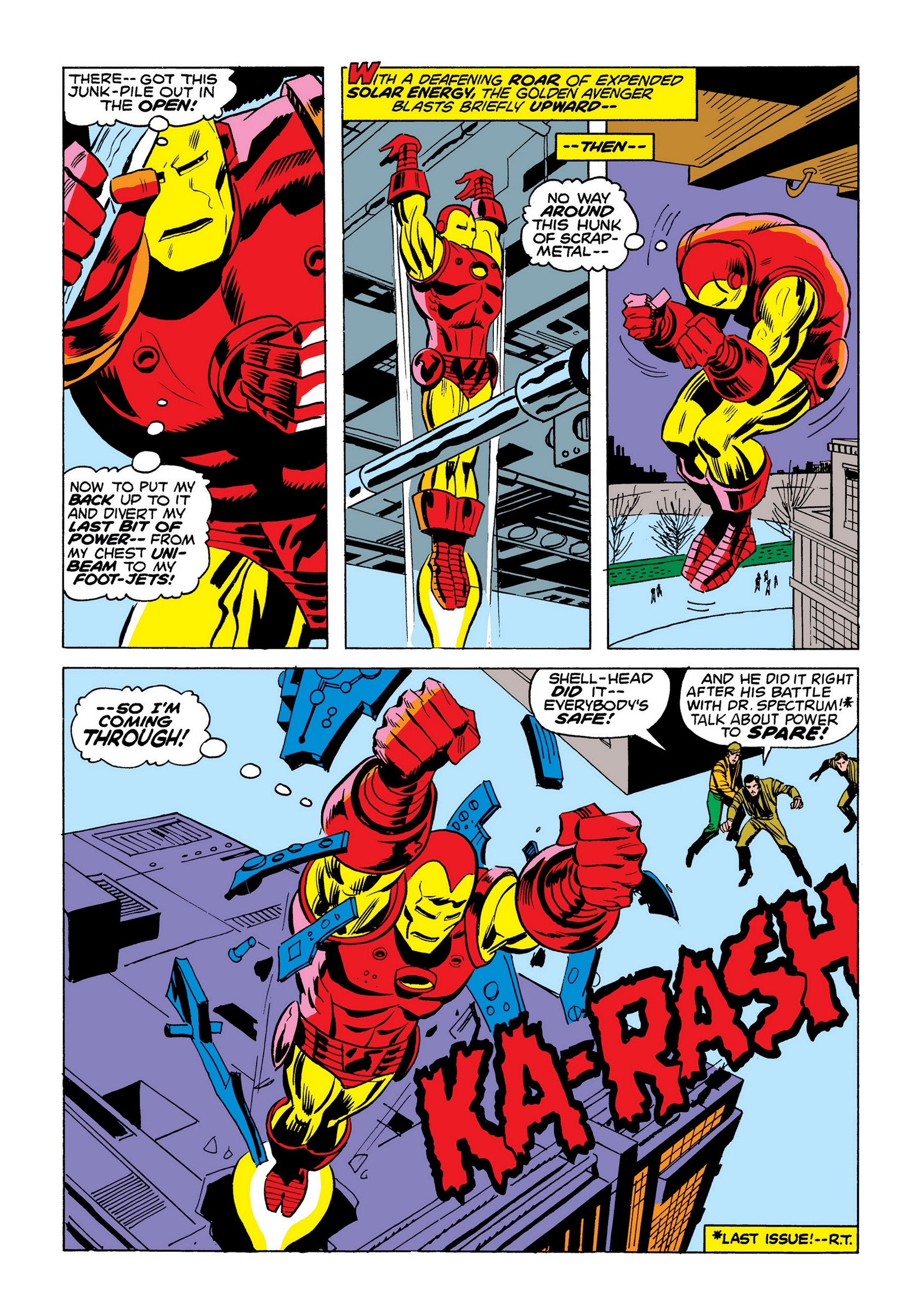 Read online Marvel Masterworks: The Invincible Iron Man comic -  Issue # TPB 9 (Part 3) - 76