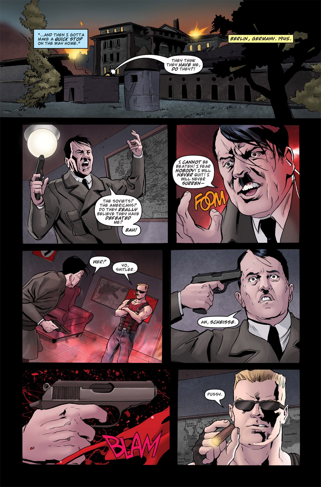 Read online Duke Nukem: Glorious Bastard comic -  Issue #4 - 24