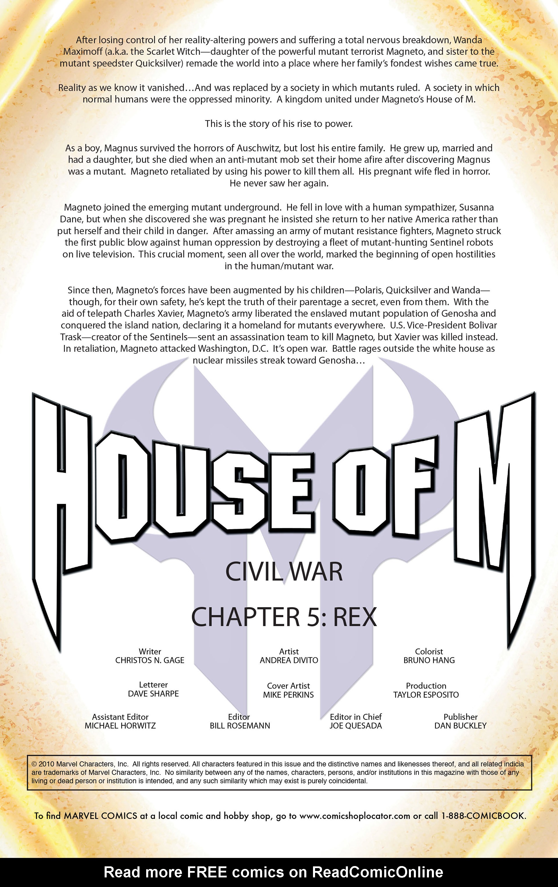 Civil War: House Of M Issue #5 #5 - English 2