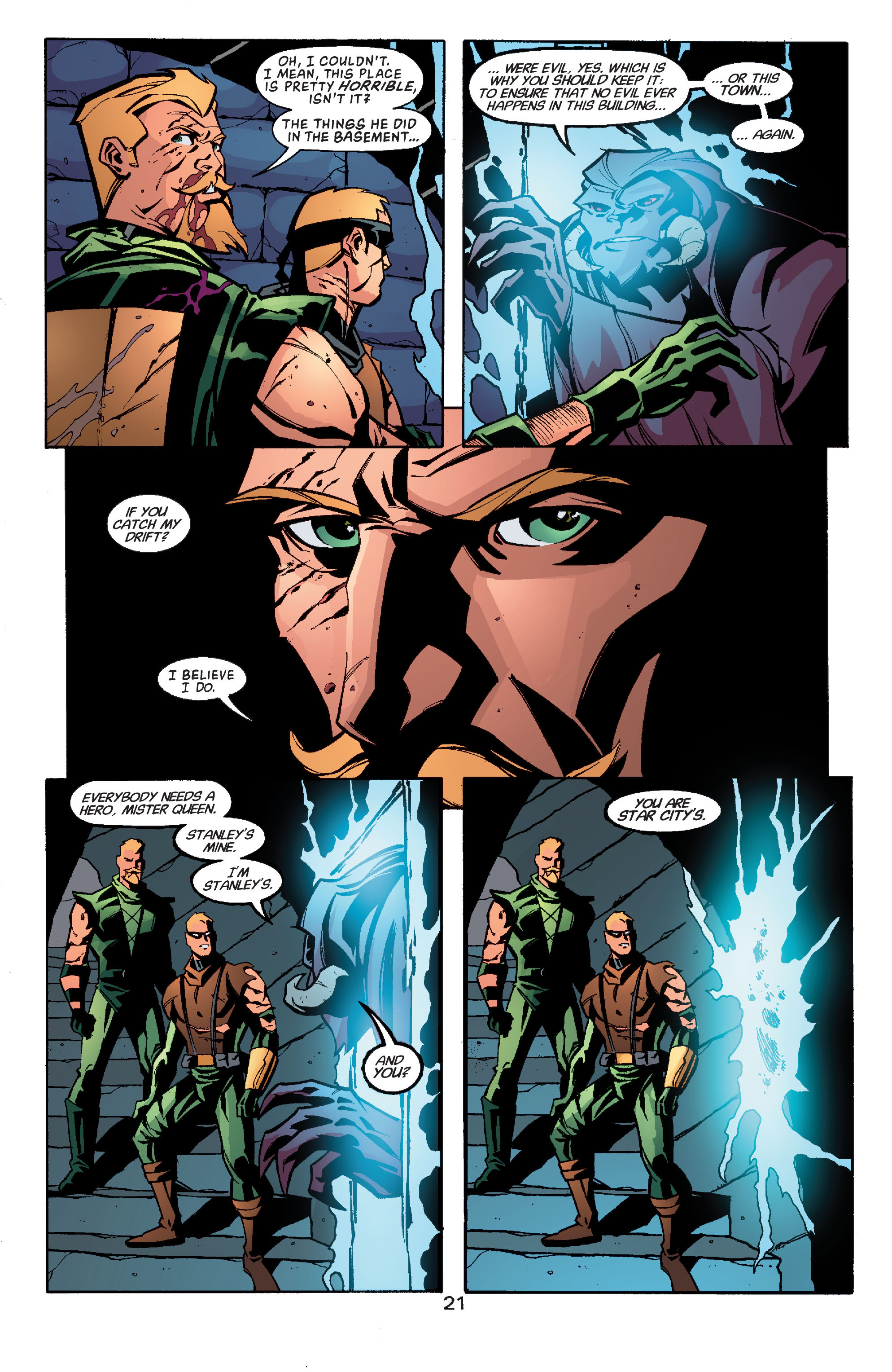 Read online Green Arrow (2001) comic -  Issue #10 - 22