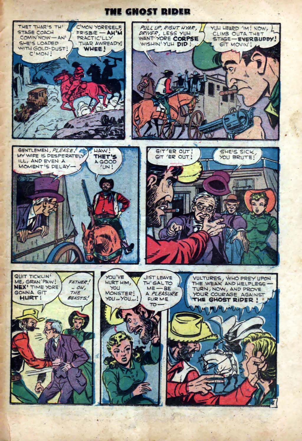 Read online The Ghost Rider (1950) comic -  Issue #6 - 31
