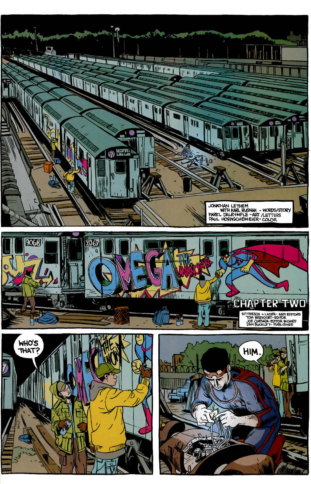 Read online Omega: The Unknown (2007) comic -  Issue #2 - 2