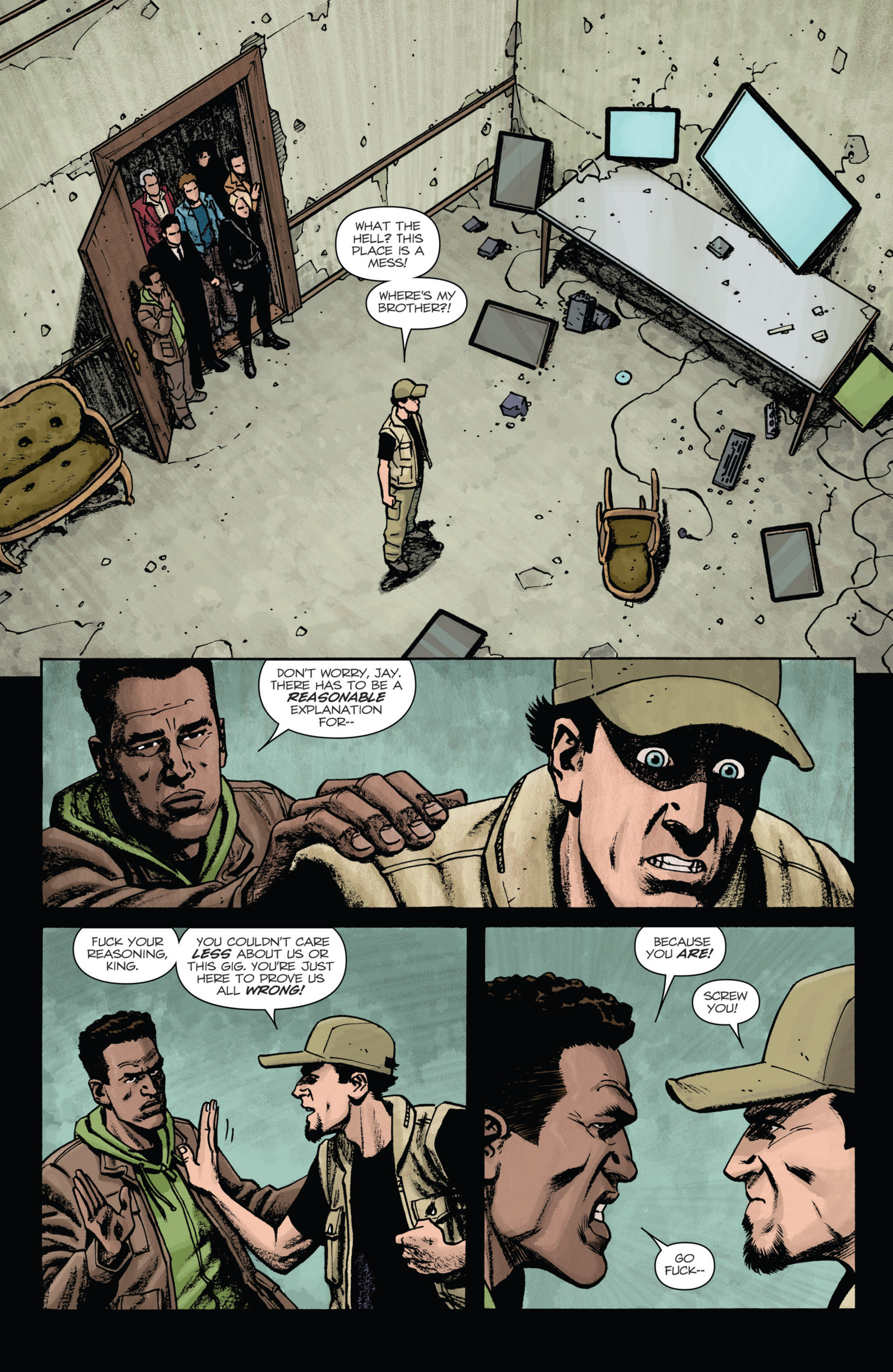 Read online Ghosted comic -  Issue #4 - 8