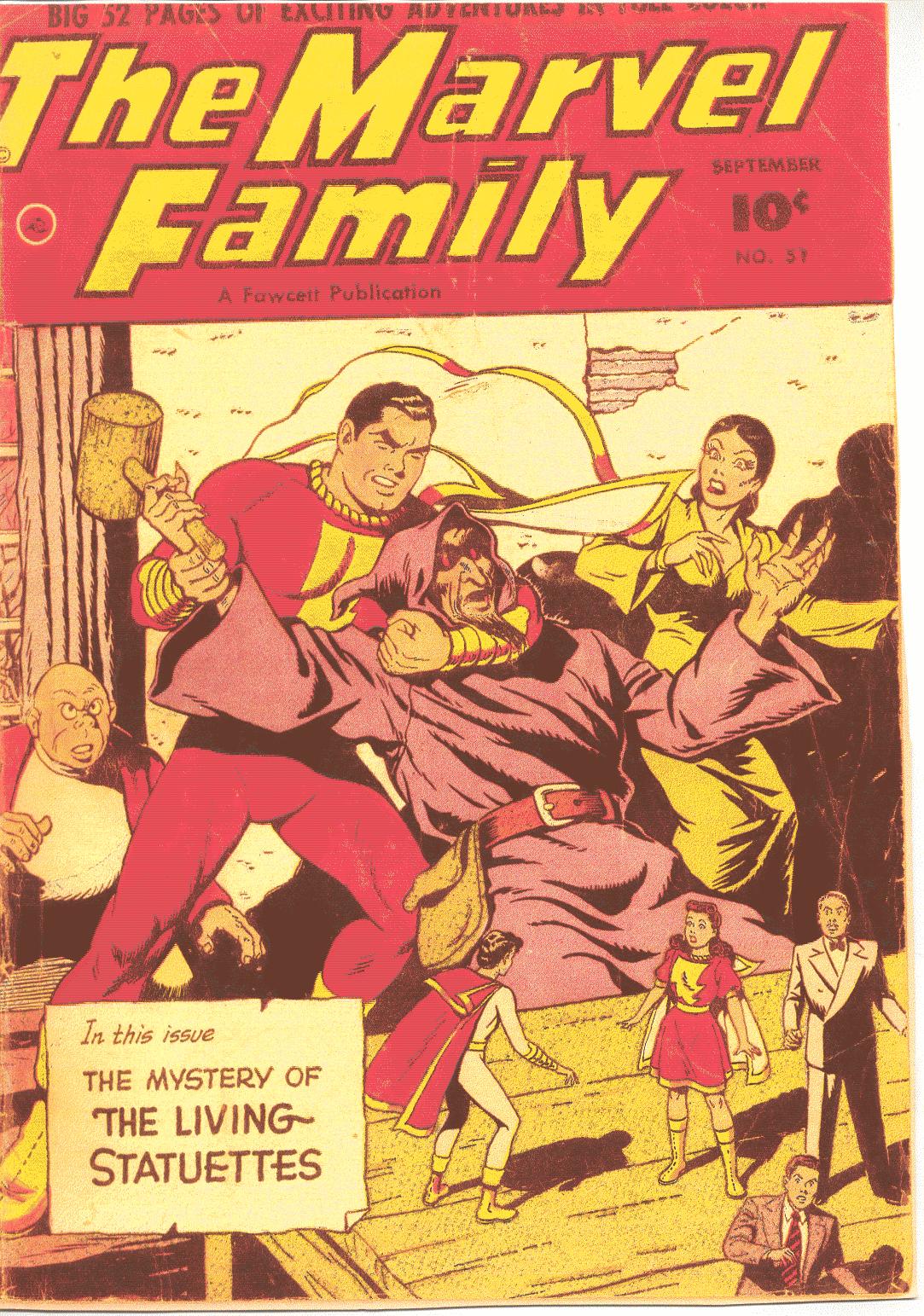 Read online The Marvel Family comic -  Issue #51 - 1