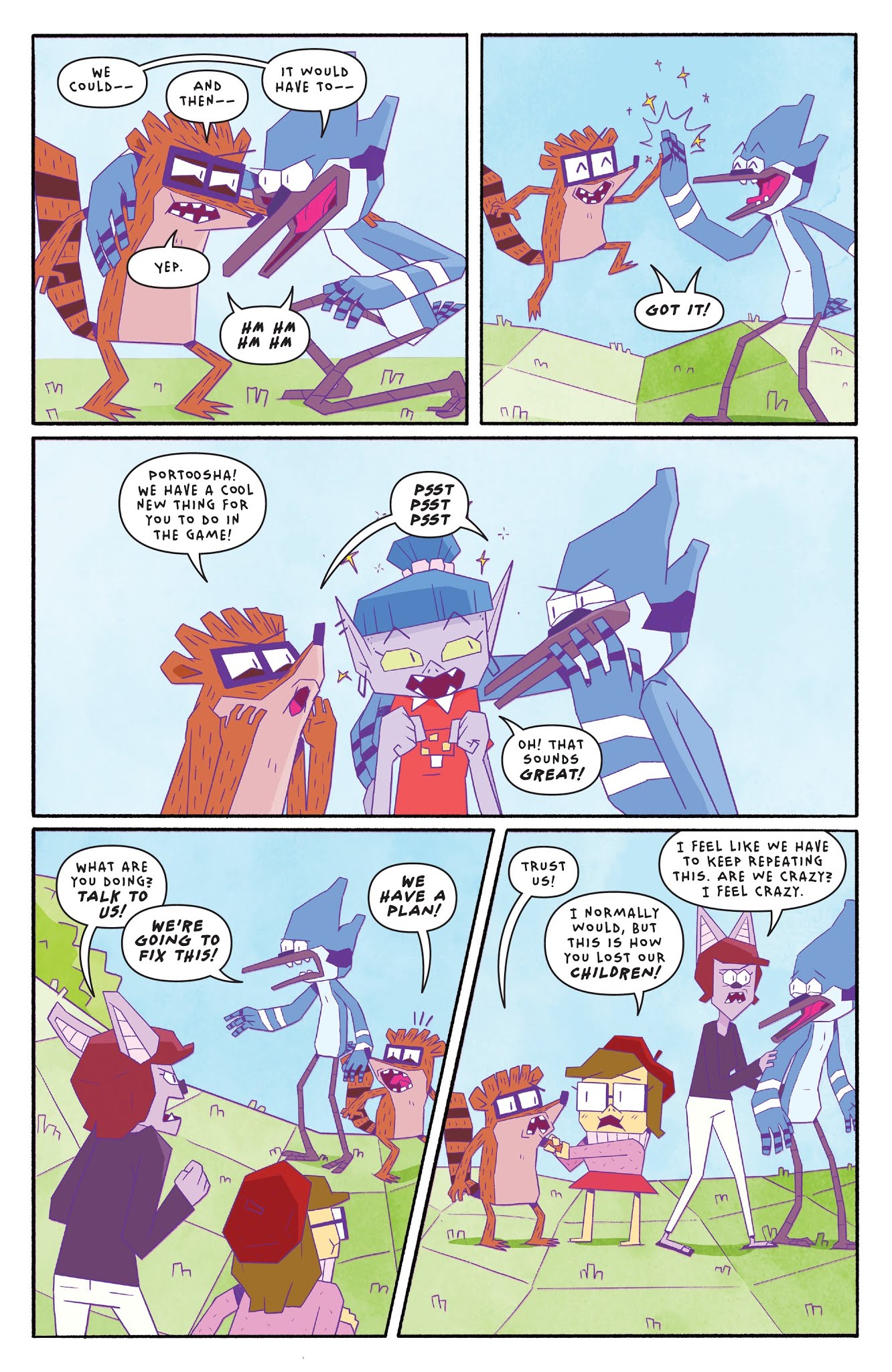 Read online Regular Show: 25 Years Later comic -  Issue #5 - 10