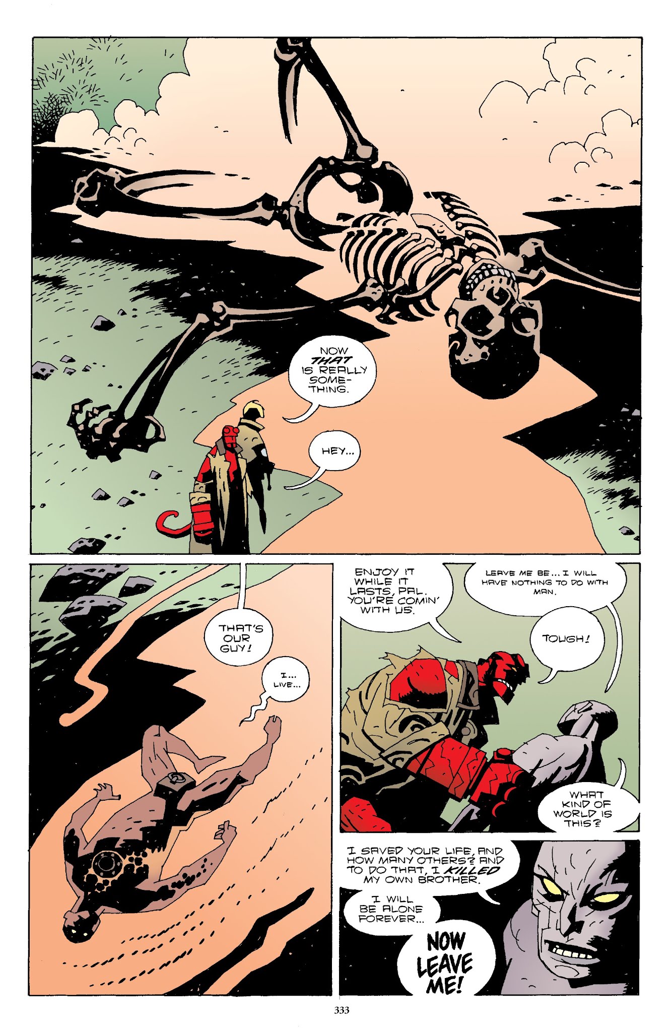 Read online Hellboy Omnibus comic -  Issue # TPB 1 (Part 4) - 34