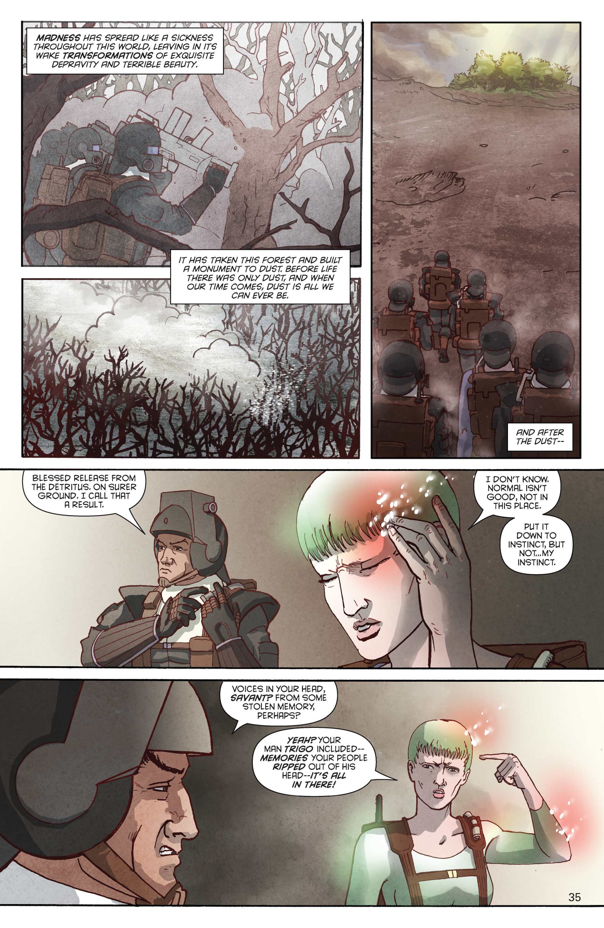 Read online Dark Horse Presents (2014) comic -  Issue #33 - 37