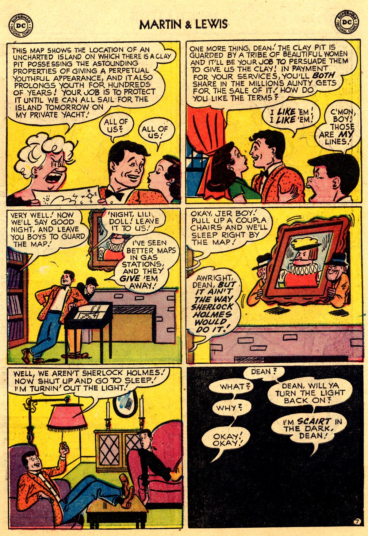 Read online The Adventures of Dean Martin and Jerry Lewis comic -  Issue #8 - 9