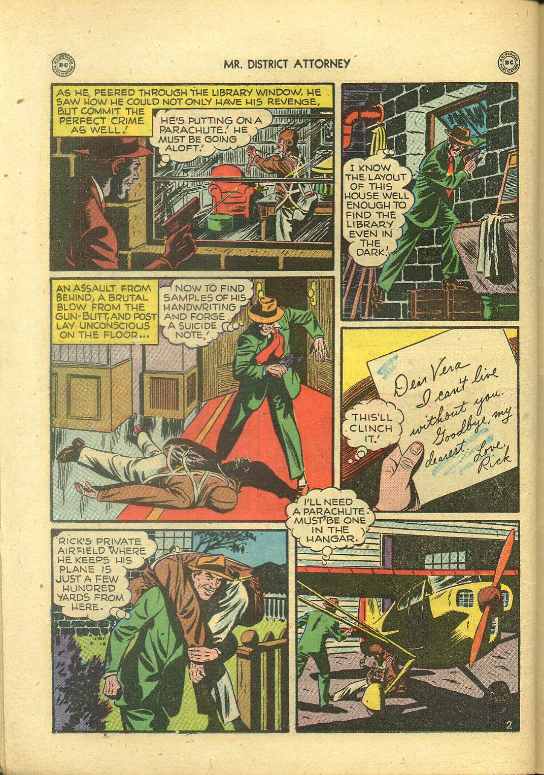 Read online Mr. District Attorney comic -  Issue #4 - 38