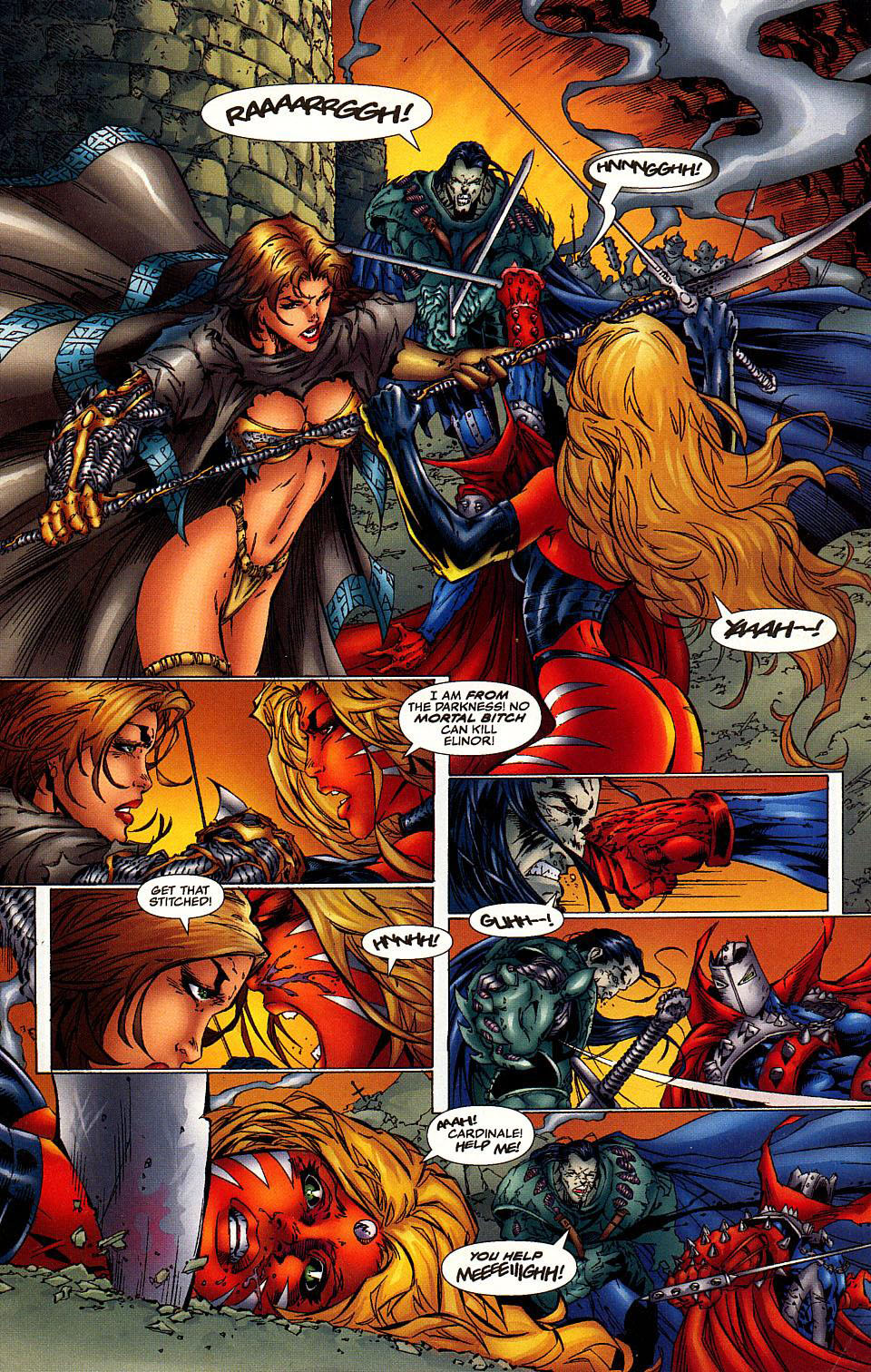 Read online Medieval Spawn/Witchblade comic -  Issue #3 - 15