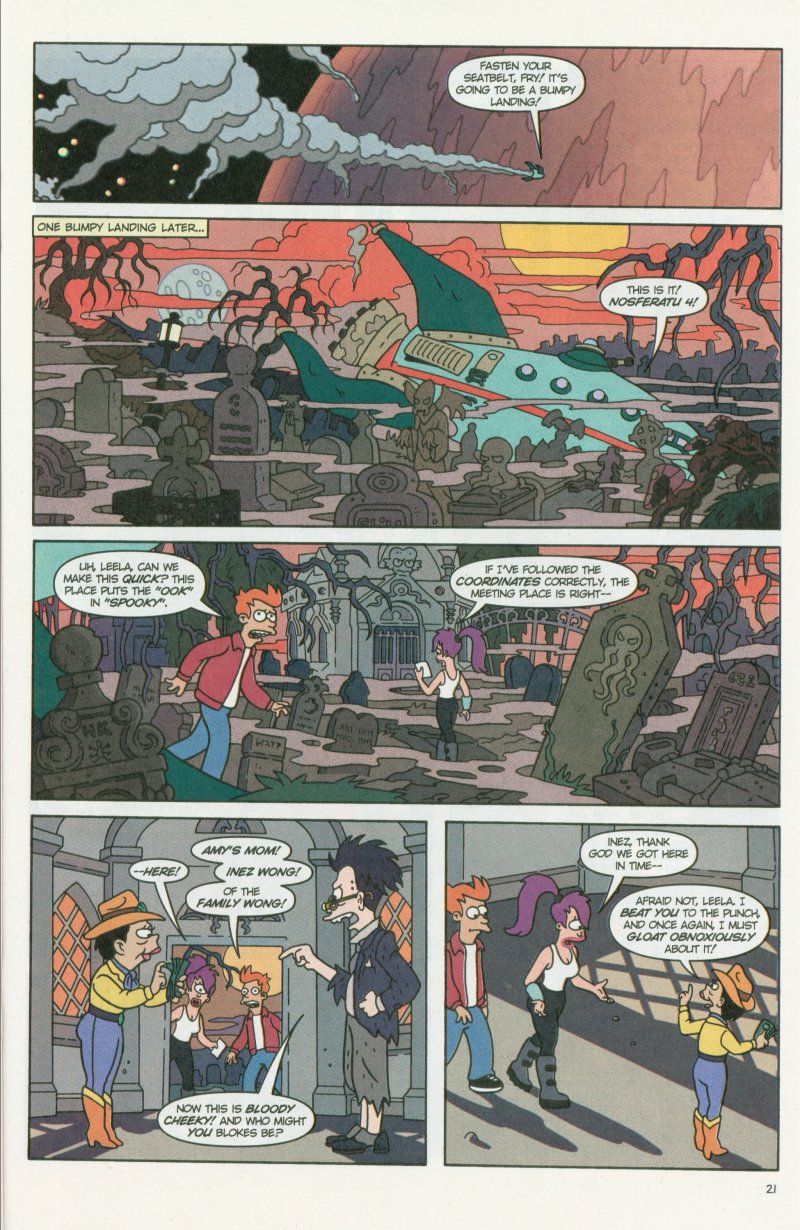 Read online Futurama Comics comic -  Issue #3 - 22
