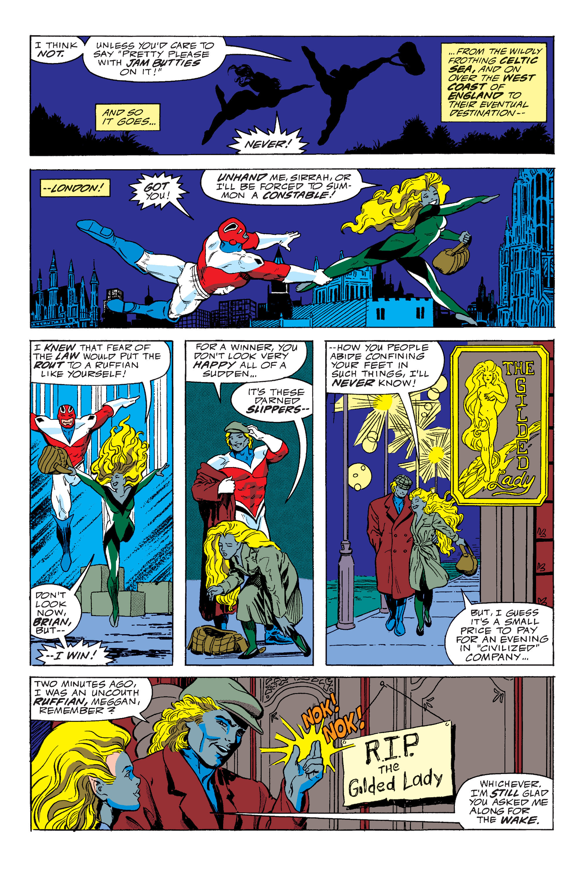 Read online Excalibur (1988) comic -  Issue #28 - 4