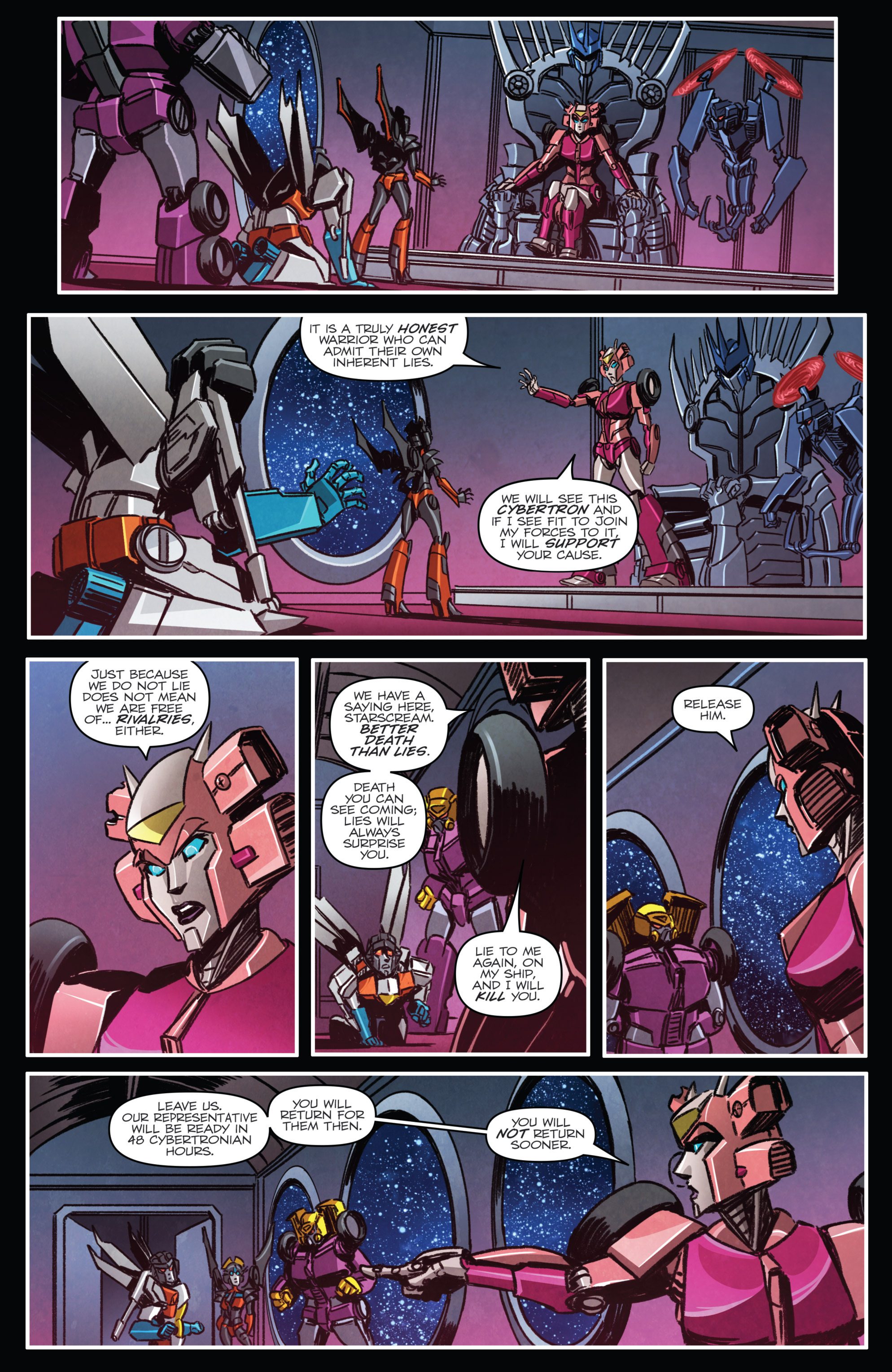 Read online The Transformers: Windblade (2015) comic -  Issue #7 - 22