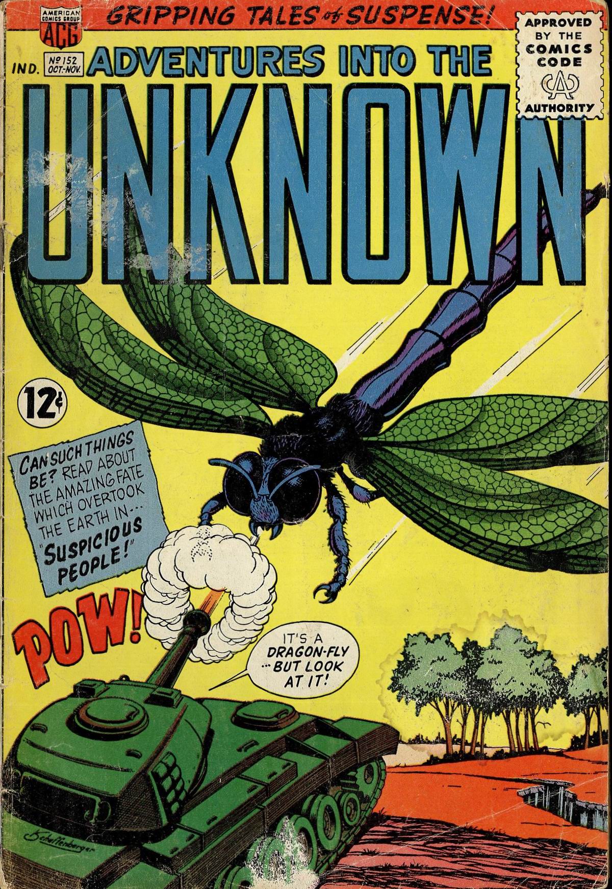 Read online Adventures Into The Unknown comic -  Issue #152 - 1