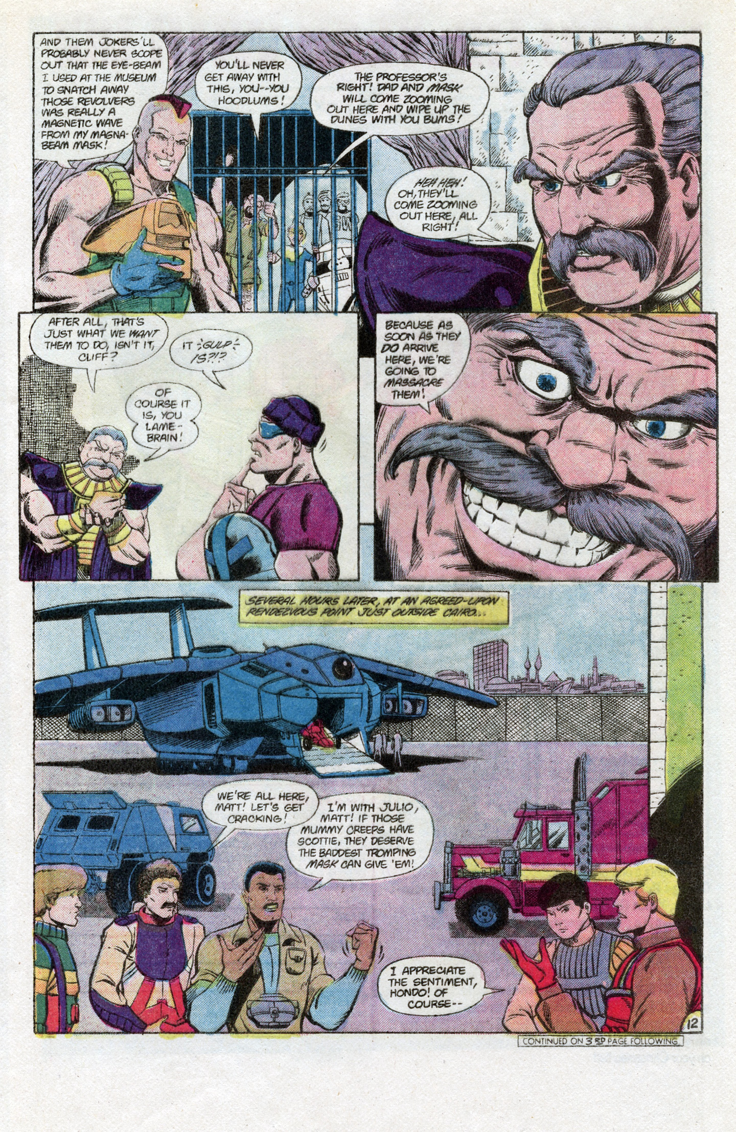 Read online MASK comic -  Issue #2 - 13