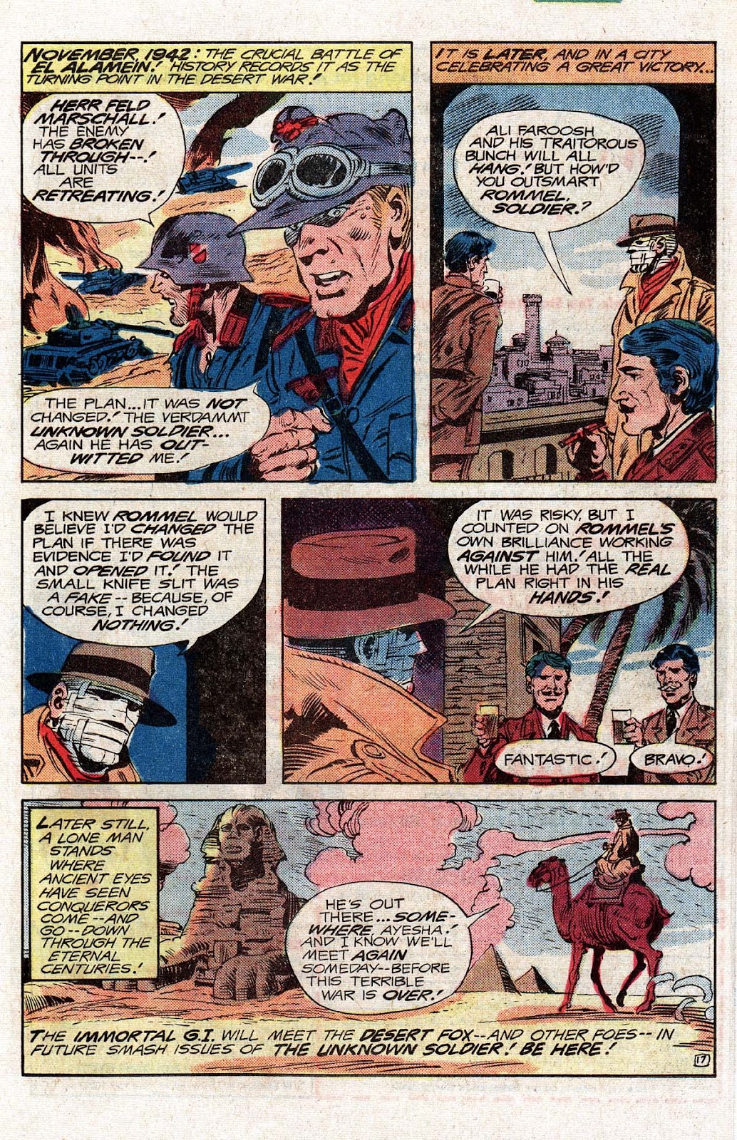 Unknown Soldier (1977) Issue #246 #42 - English 23