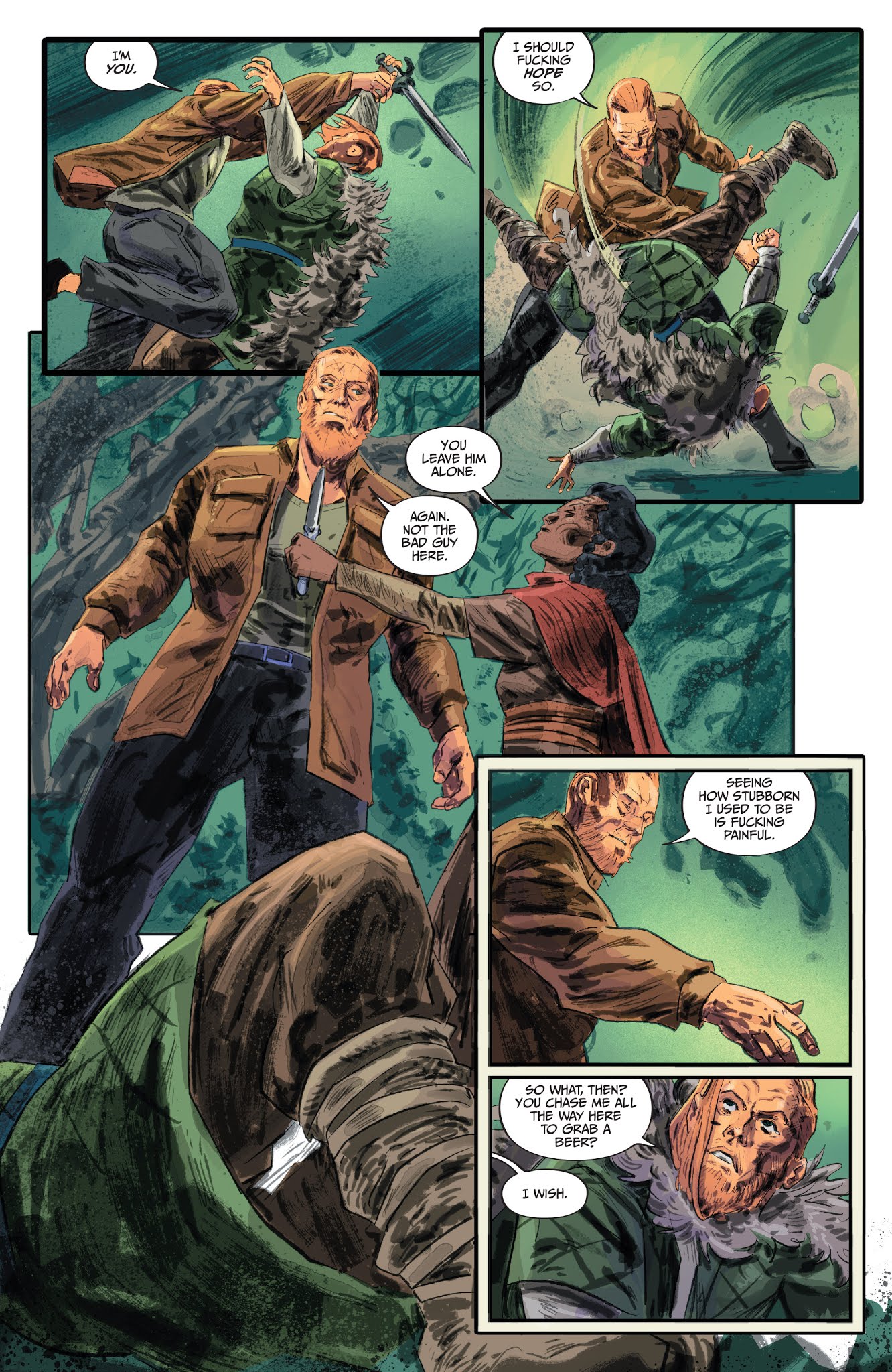 Read online Lucas Stand: Inner Demons comic -  Issue #4 - 4