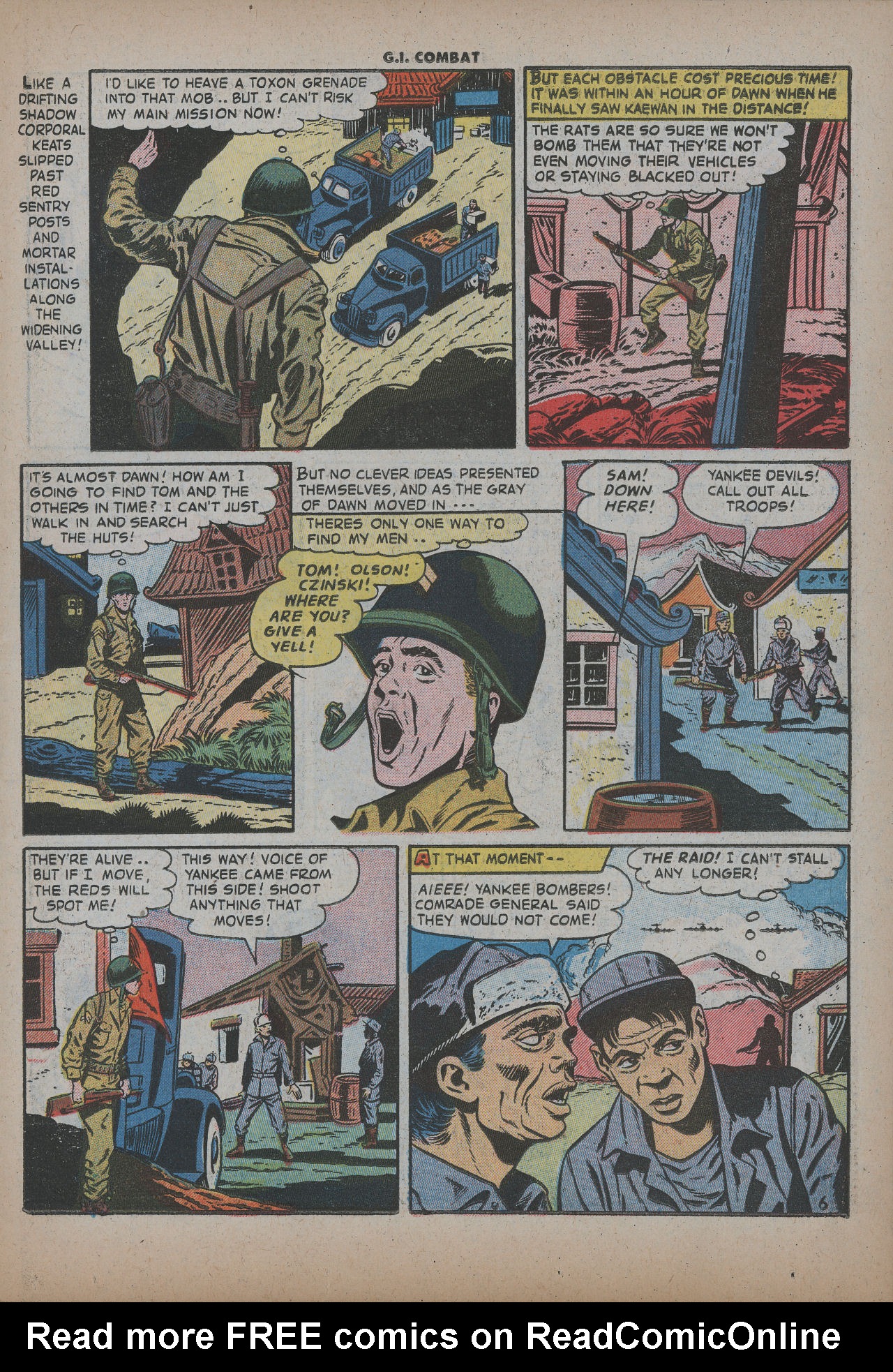 Read online G.I. Combat (1952) comic -  Issue #30 - 23