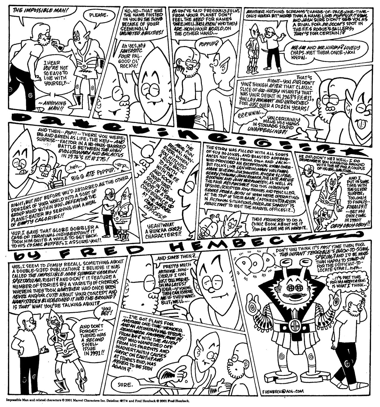 Read online The Nearly Complete Essential Hembeck Archives Omnibus comic -  Issue # TPB (Part 8) - 59