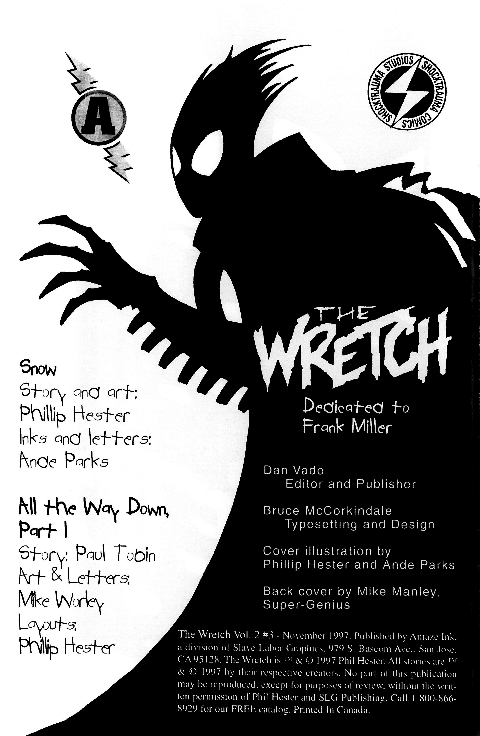 Read online Wretch (1997) comic -  Issue #3 - 2