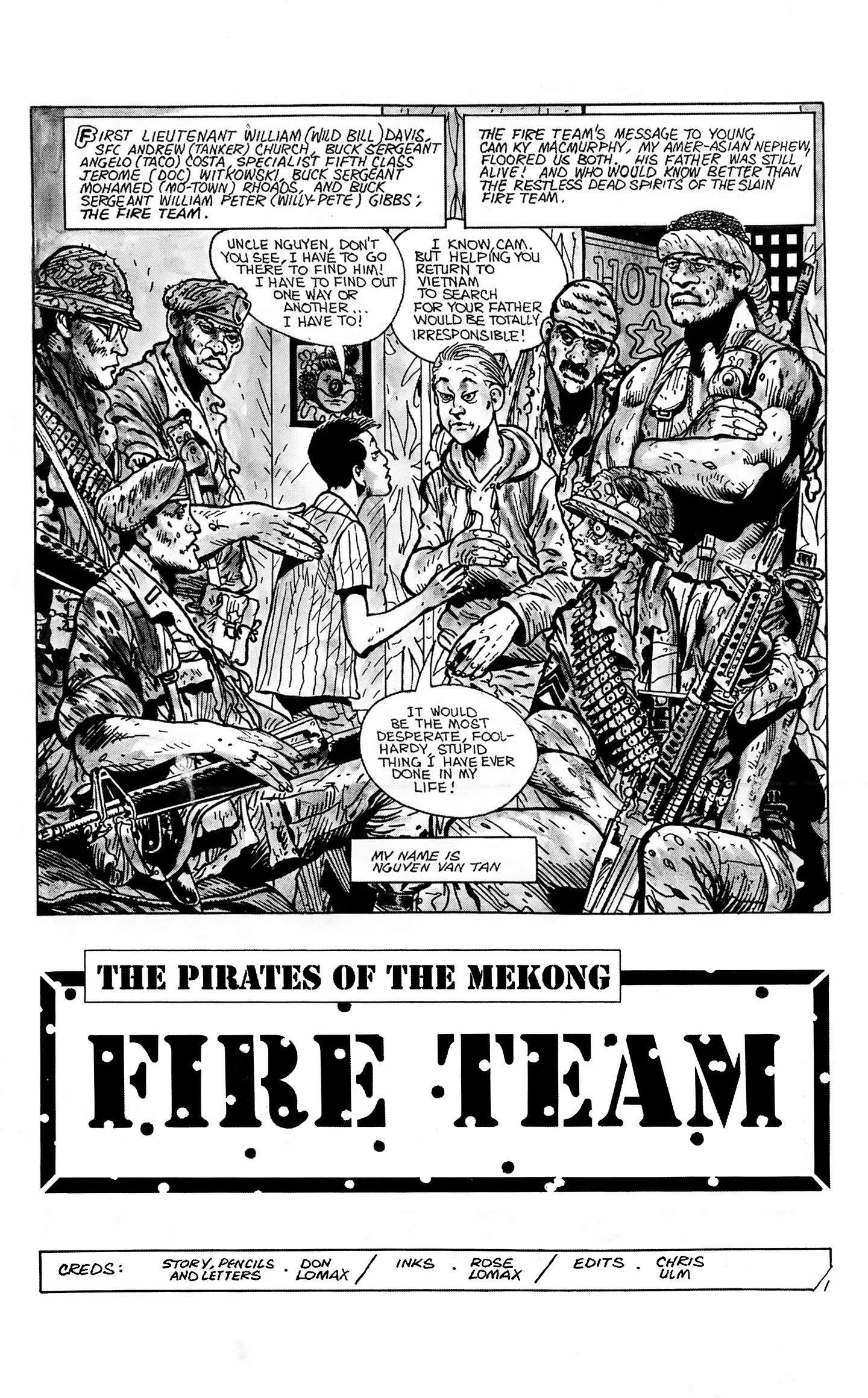 Read online Fire Team comic -  Issue #4 - 3