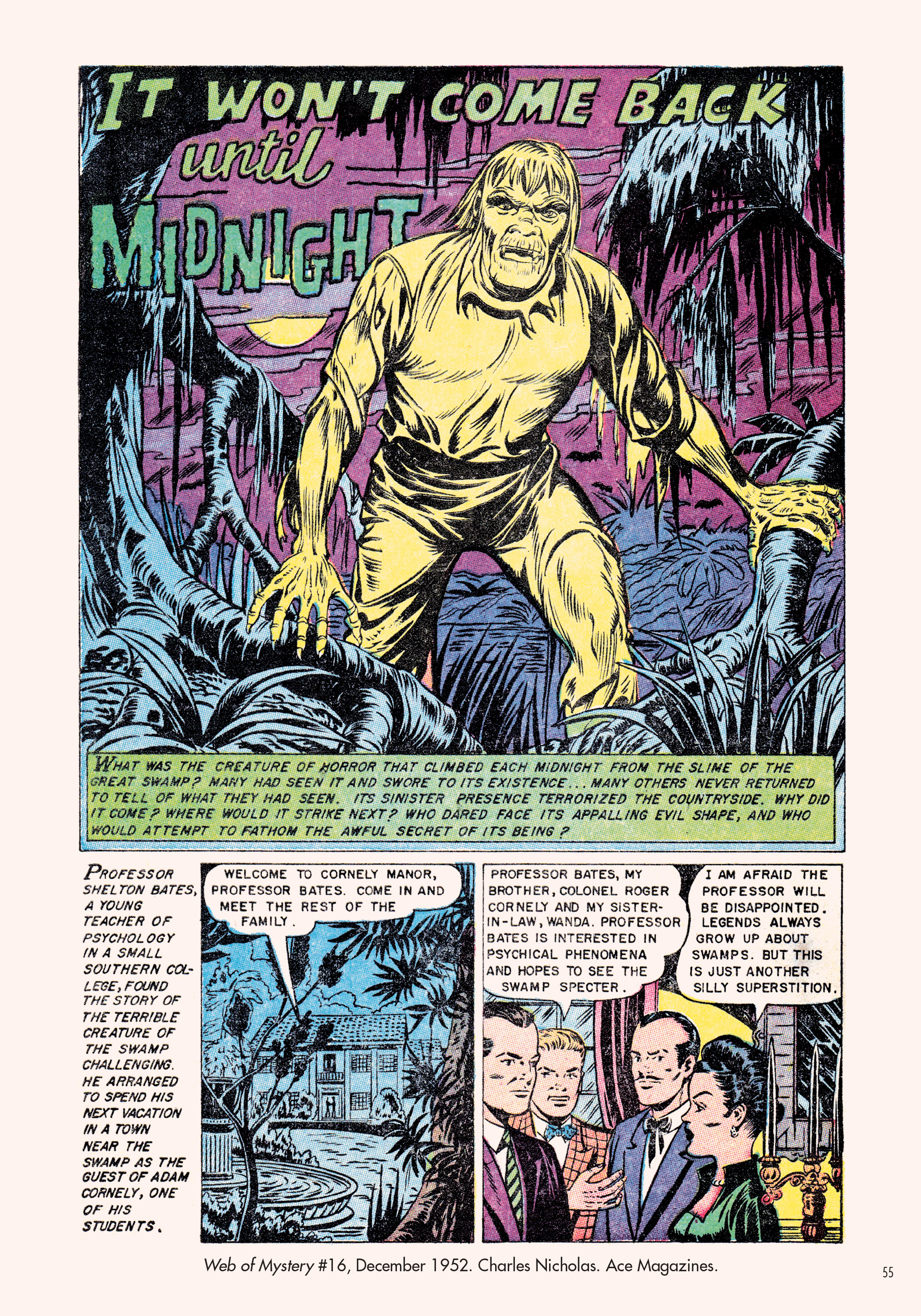 Read online Classic Monsters of Pre-Code Horror Comics: Swamp Monsters comic -  Issue # TPB - 55