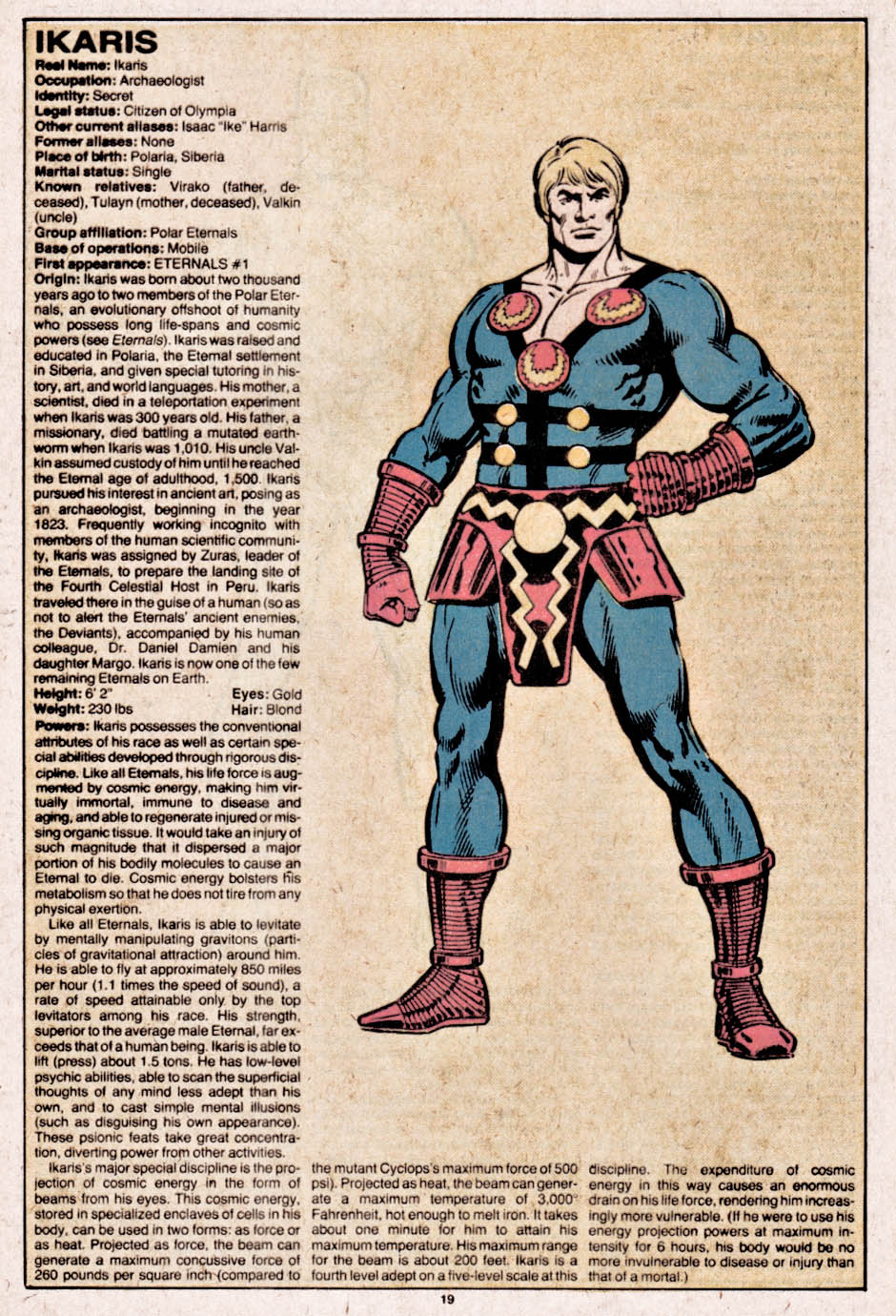 Read online The Official Handbook of the Marvel Universe comic -  Issue #5 - 20