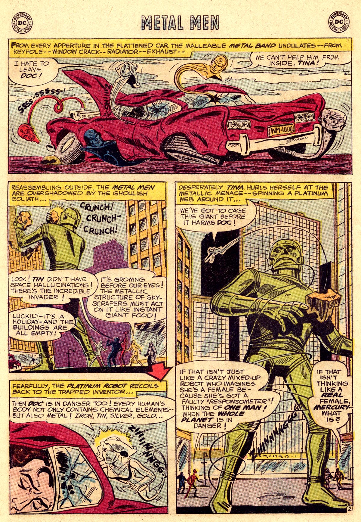 Metal Men (1963) Issue #13 #13 - English 28