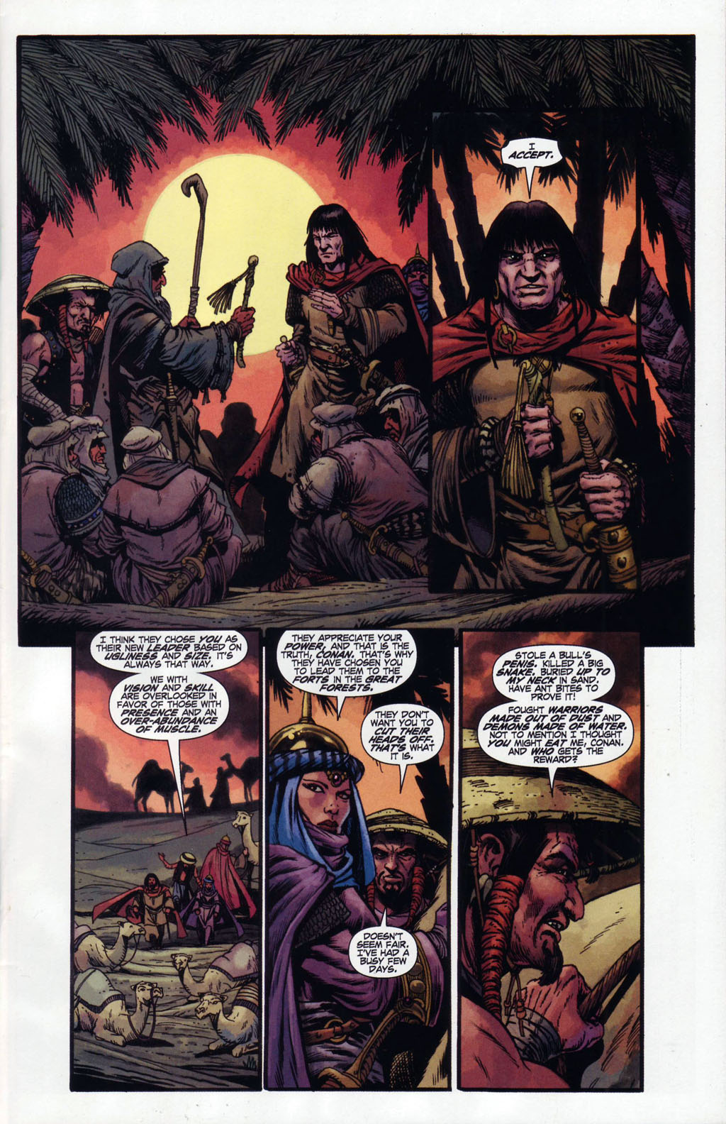 Read online Conan and the Songs of the Dead comic -  Issue #4 - 3