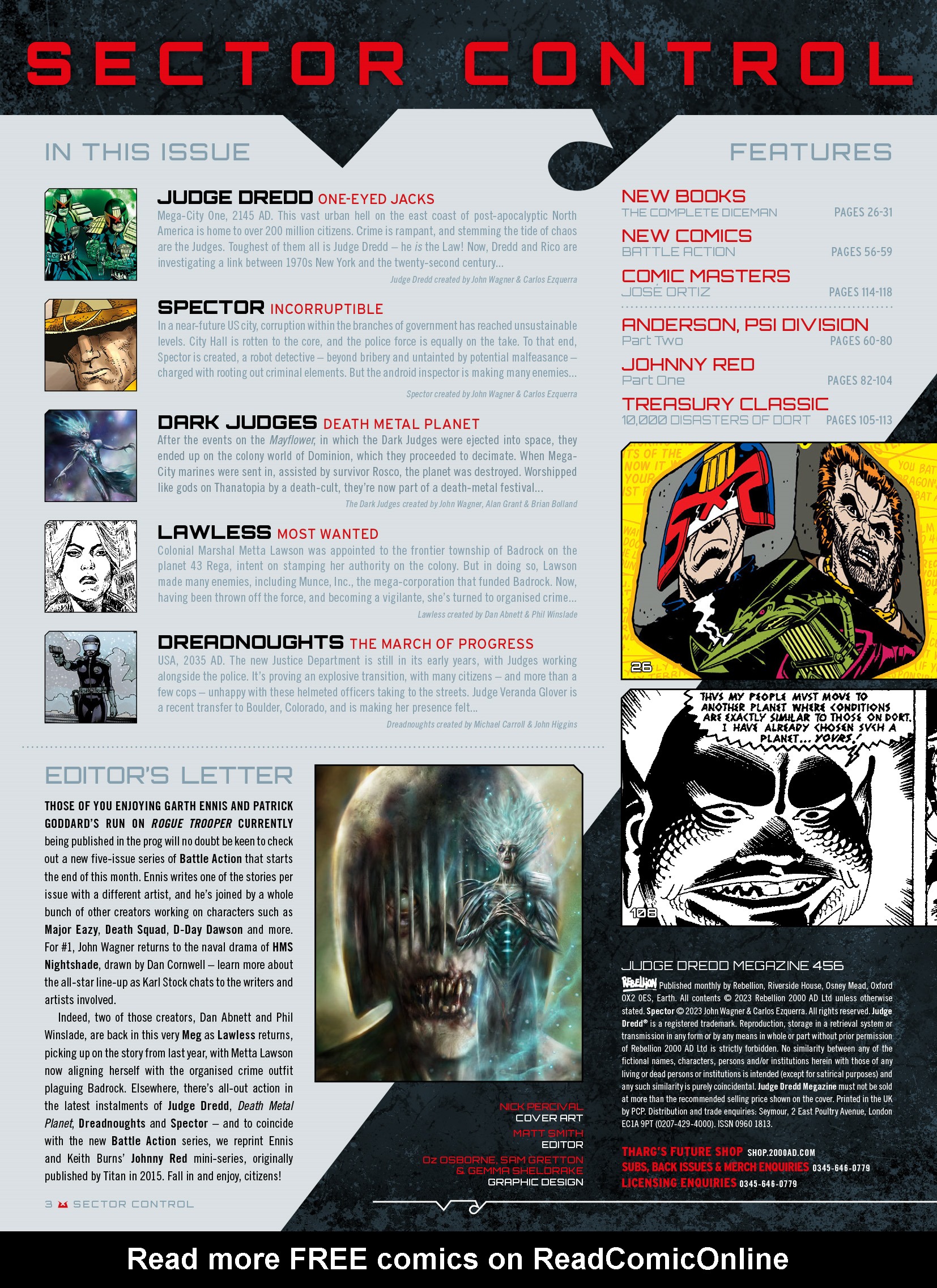 Read online Judge Dredd Megazine (Vol. 5) comic -  Issue #456 - 3
