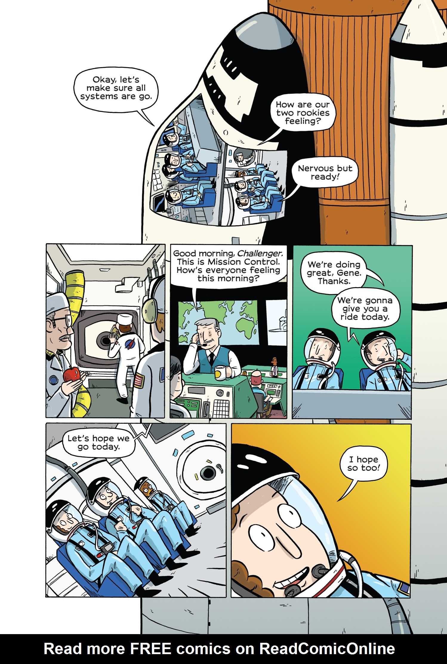 Read online History Comics comic -  Issue # The Challenger Disaster: Tragedy in the Skies - 87