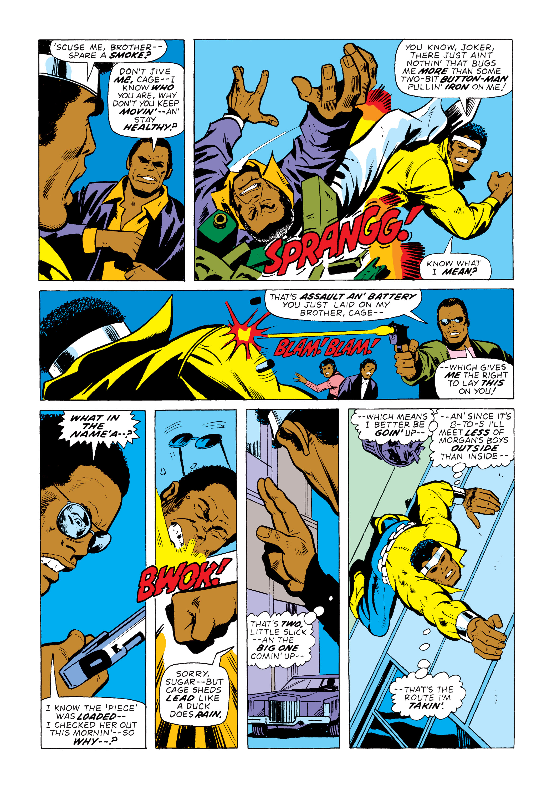 Read online Marvel Masterworks: Luke Cage, Power Man comic -  Issue # TPB 2 (Part 1) - 62