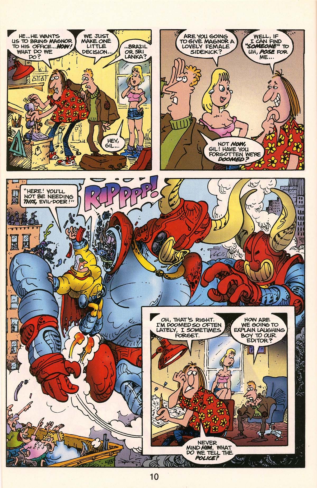 Read online The Mighty Magnor comic -  Issue #2 - 11