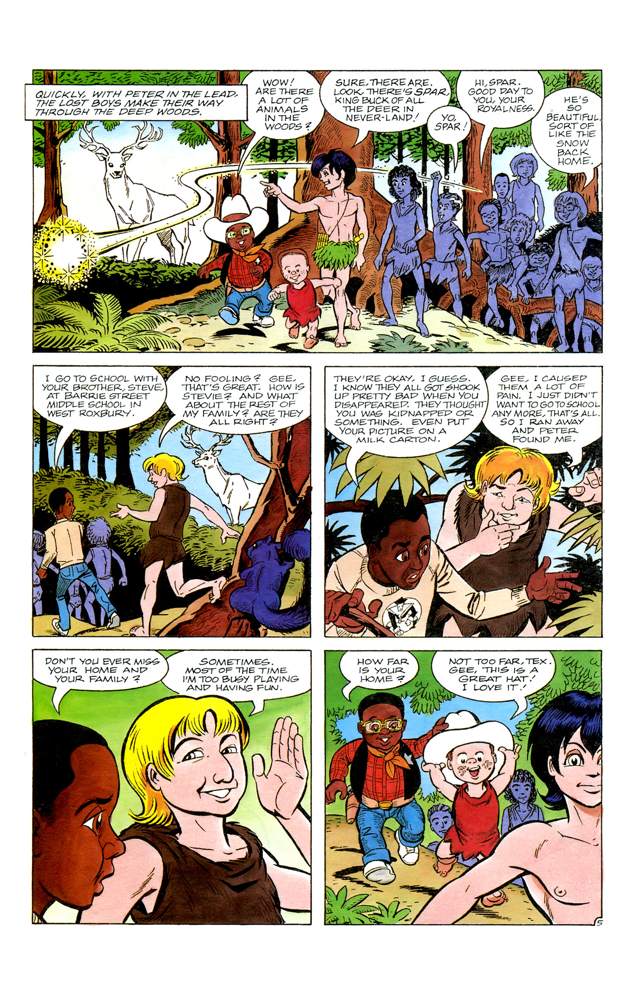 Read online Peter Pan: The Return to Never-Never Land comic -  Issue #2 - 7