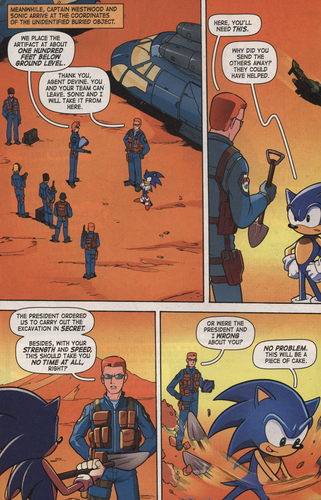 Read online Sonic X comic -  Issue #7 - 18