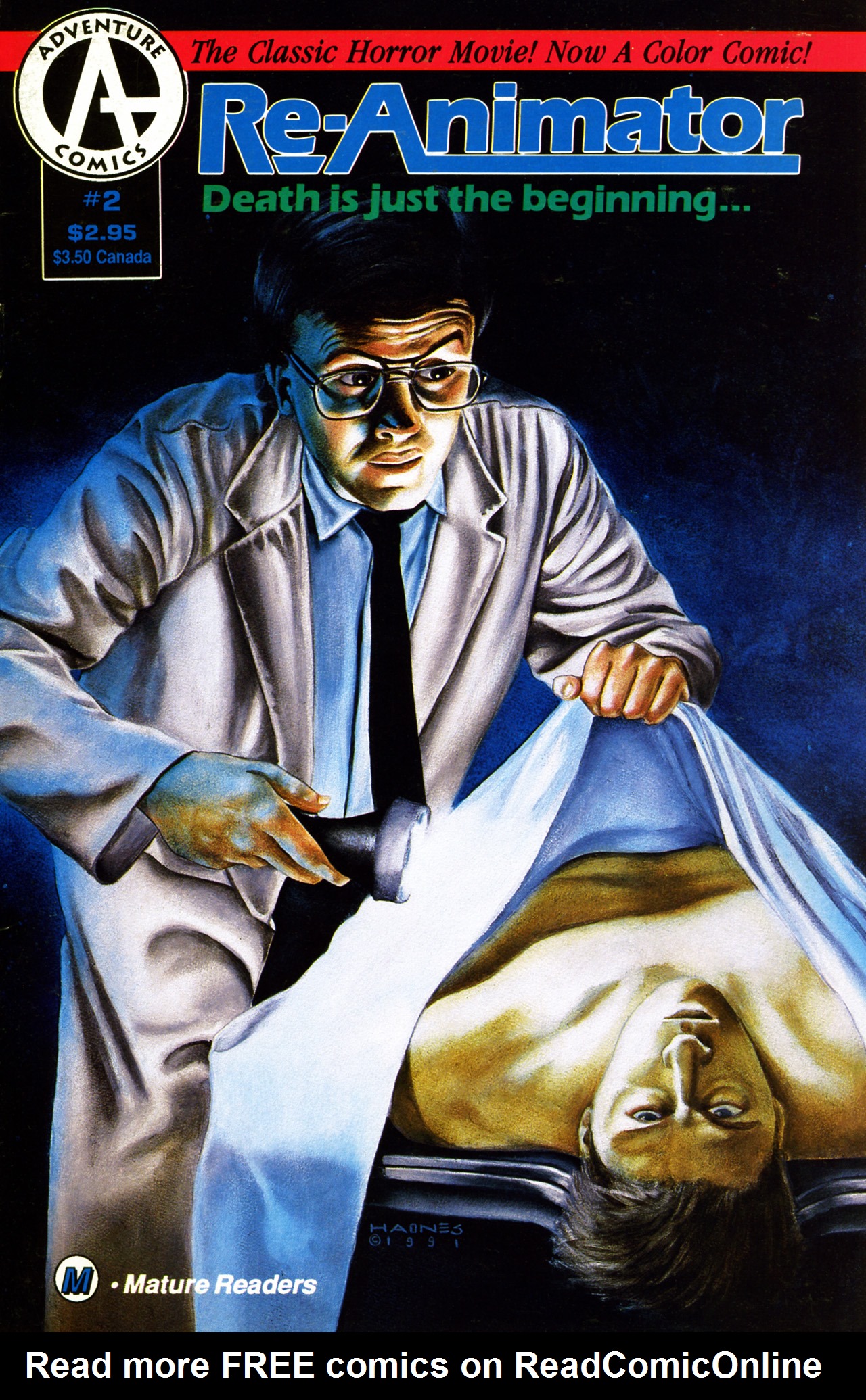Read online Re-Animator (1991) comic -  Issue #2 - 1
