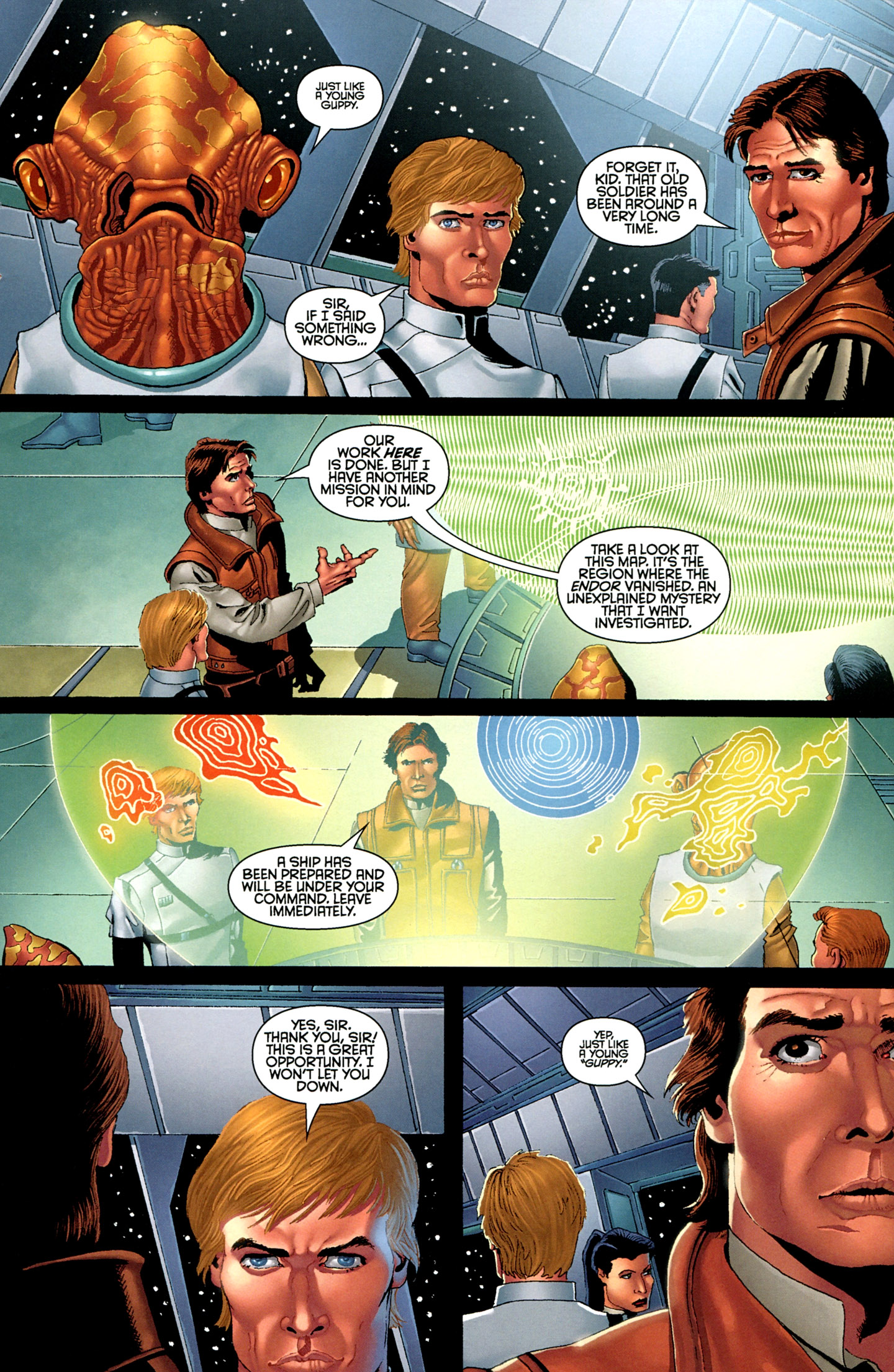 Read online Star Wars: Crimson Empire III - Empire Lost comic -  Issue #4 - 5