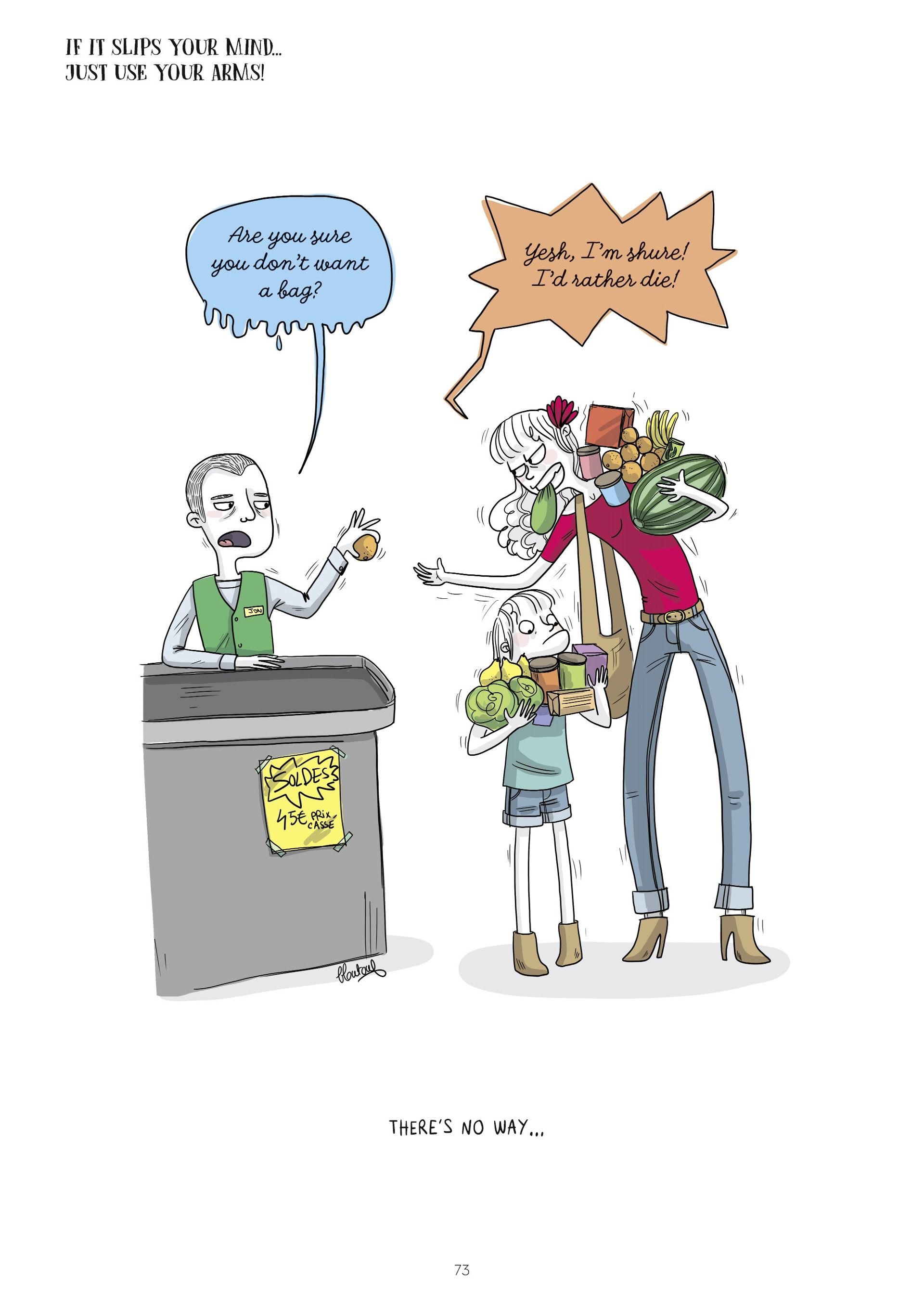 Read online The Diary of the (Nearly) Zero-Waste Family comic -  Issue # TPB - 73