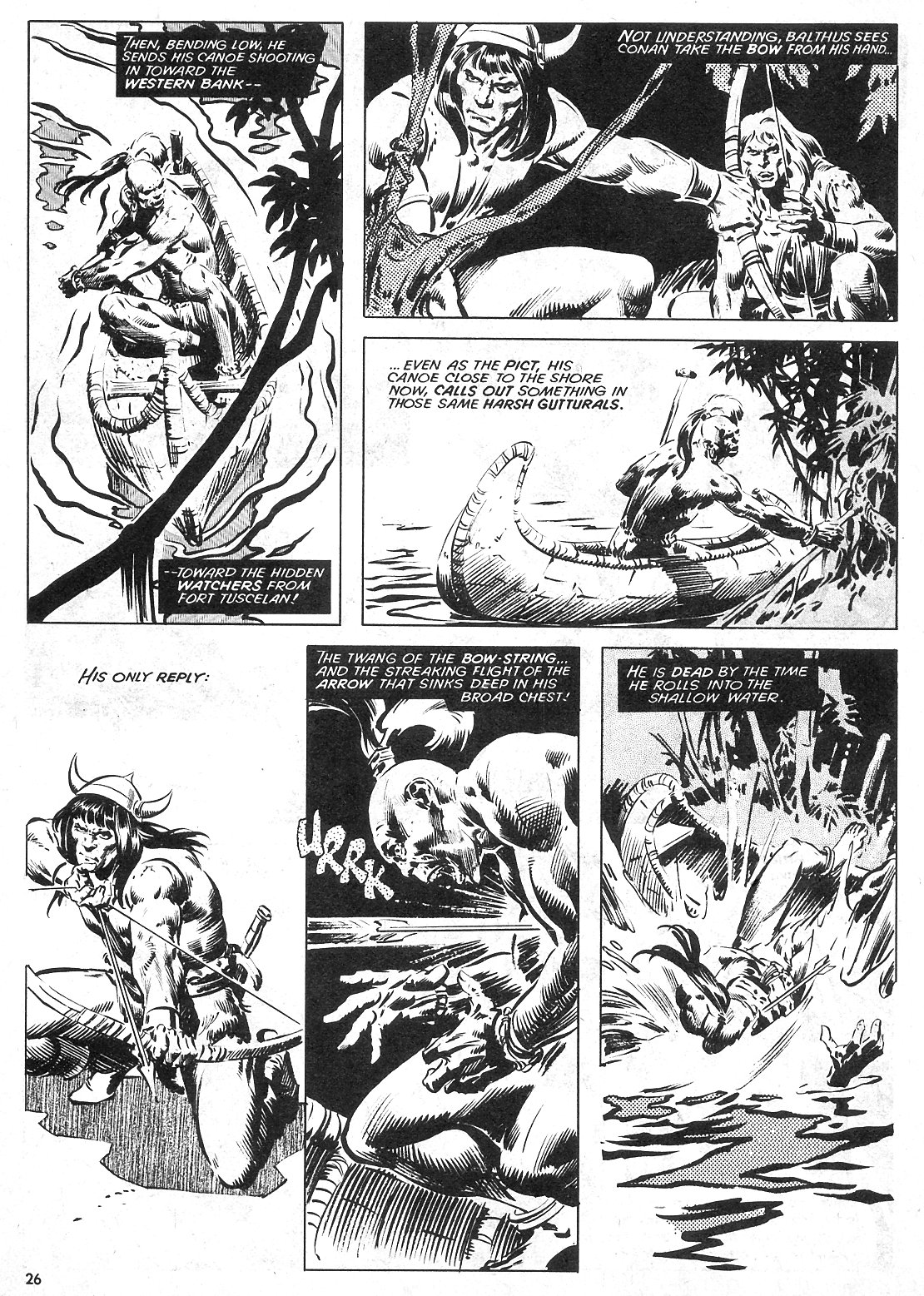 Read online The Savage Sword Of Conan comic -  Issue #27 - 26
