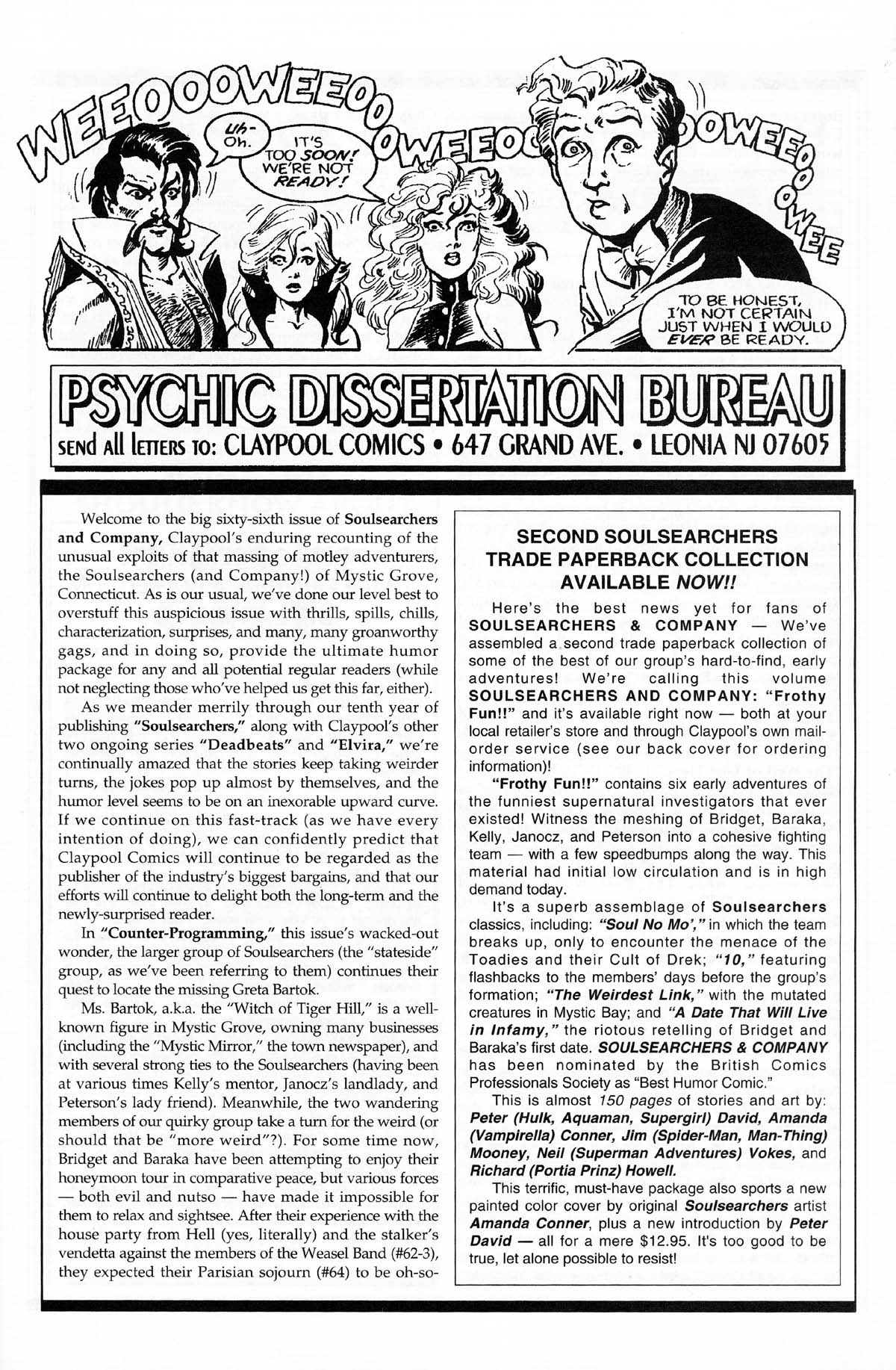 Read online Soulsearchers and Company comic -  Issue #66 - 27