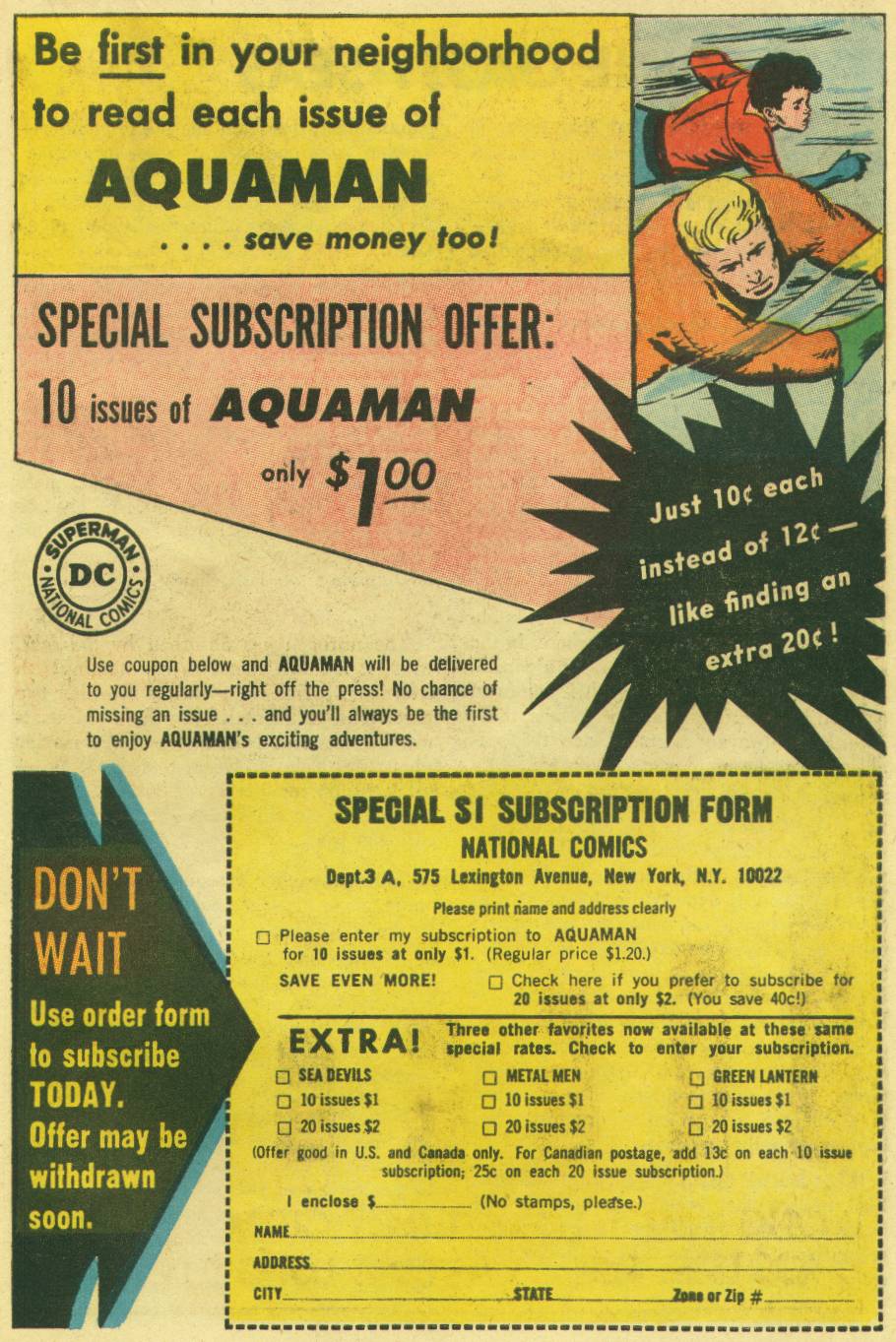 Read online Aquaman (1962) comic -  Issue #16 - 23