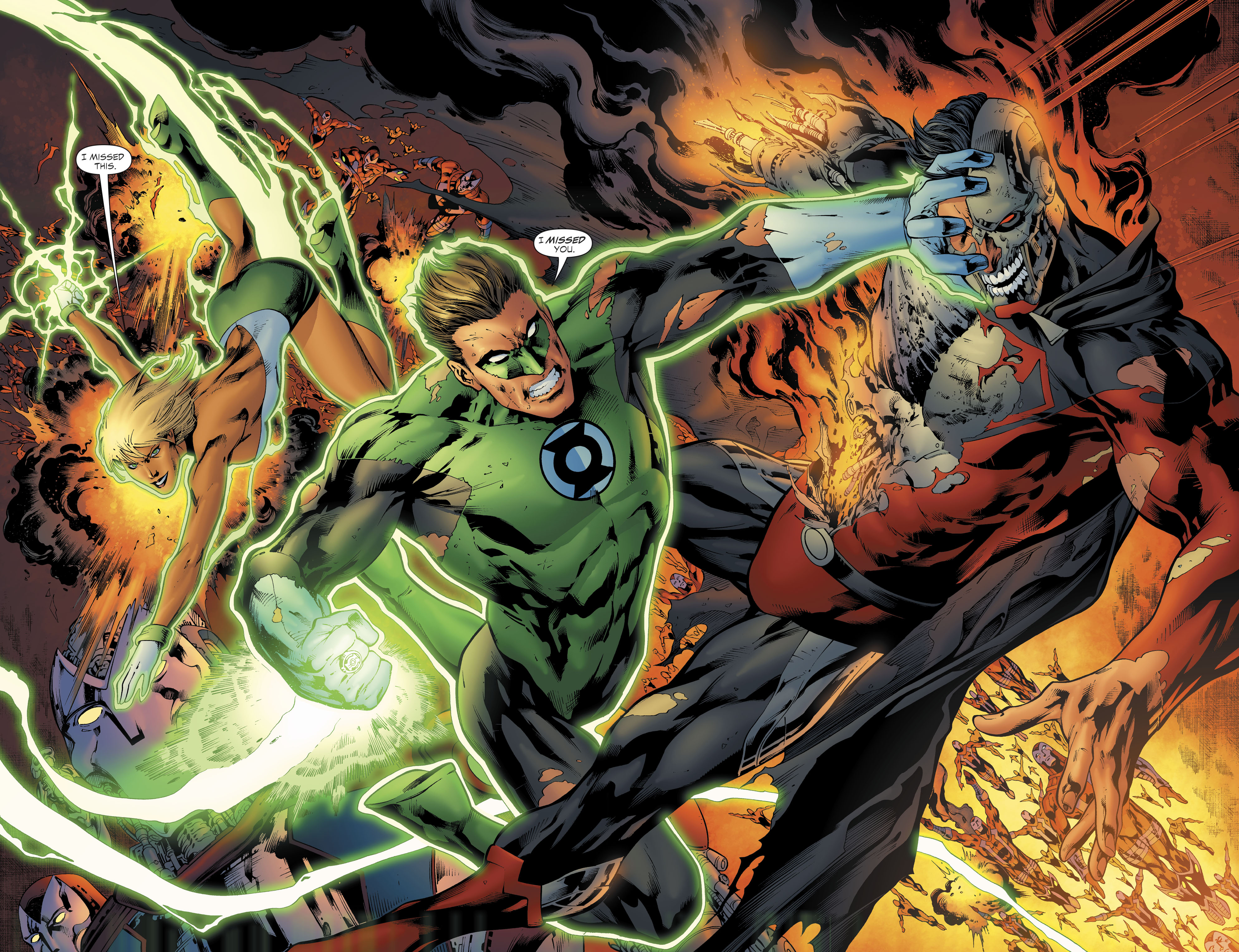 Read online Green Lantern by Geoff Johns comic -  Issue # TPB 2 (Part 3) - 22